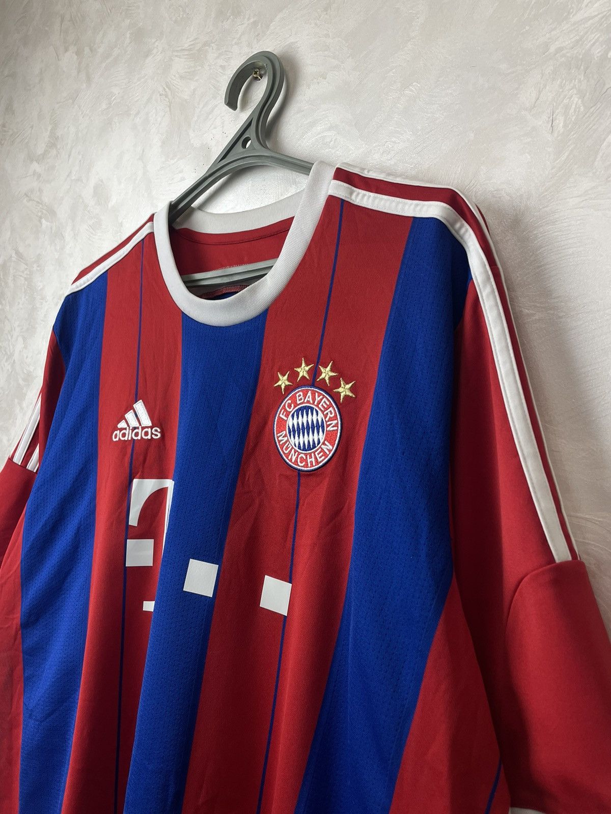 Adidas BAYERN MUNICH 2014 2015 HOME FOOTBALL SHIRT ADIDAS JERSEY Size US XXL / EU 58 / 5 - 2 Thumbnail