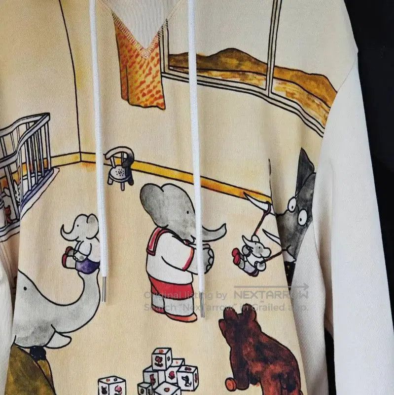 Lanvin Lanvin Colorful Cotton Printed Hoodie . Size S / US 4 / IT 40 - 7 Thumbnail