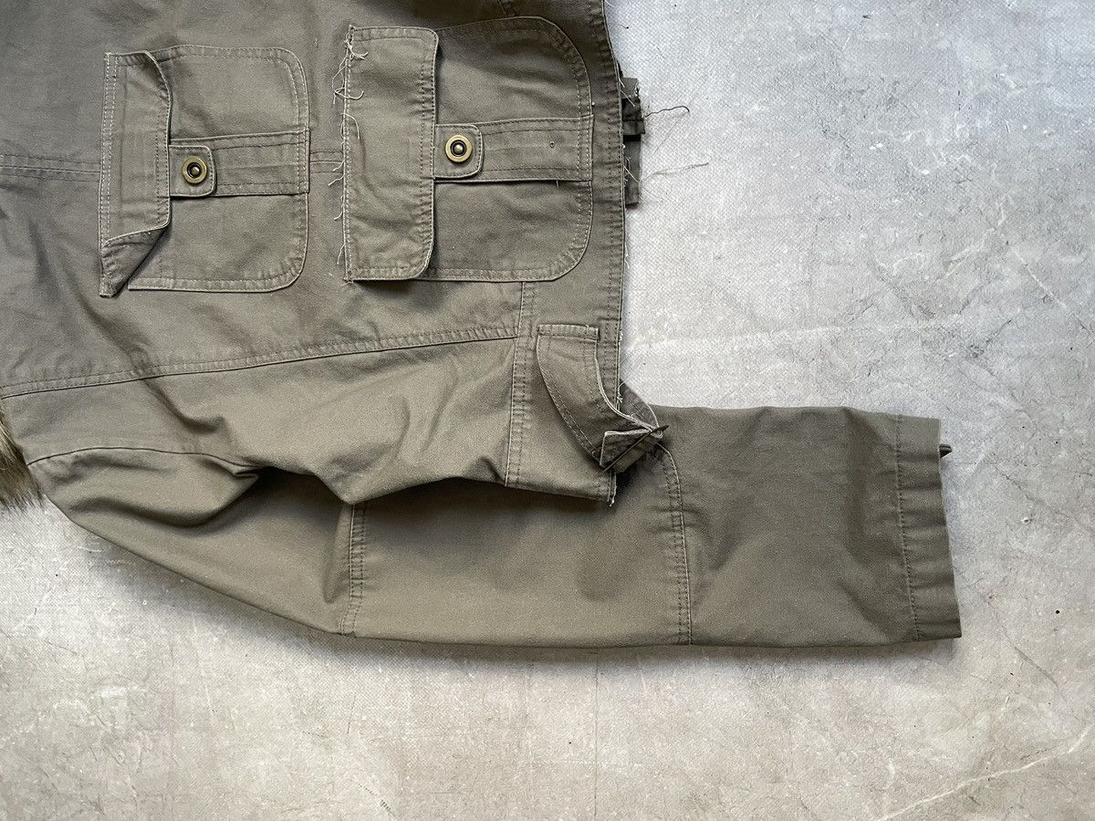 Junya Watanabe Fur hood cropped Jacket Military Style if six was nine Size US M / EU 48-50 / 2 - 11 Thumbnail