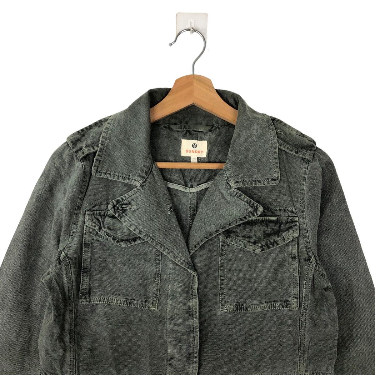 Japanese Brand VINTAGE HIKORY CHORE JACKET SUNDRY JAPAN ISSEY MIYAKE Size US M / EU 48-50 / 2 - 2 Thumbnail