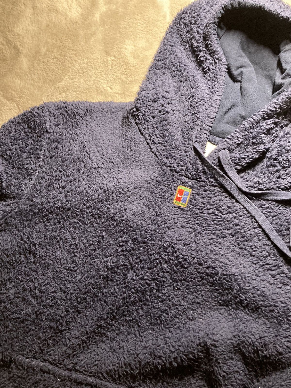 Nike × Vintage ⛩️Nike Court Hoodie Center Logo Fleece y2k vintage 90s rare ⛩️ Size US L / EU 52-54 / 3 - 7 Thumbnail