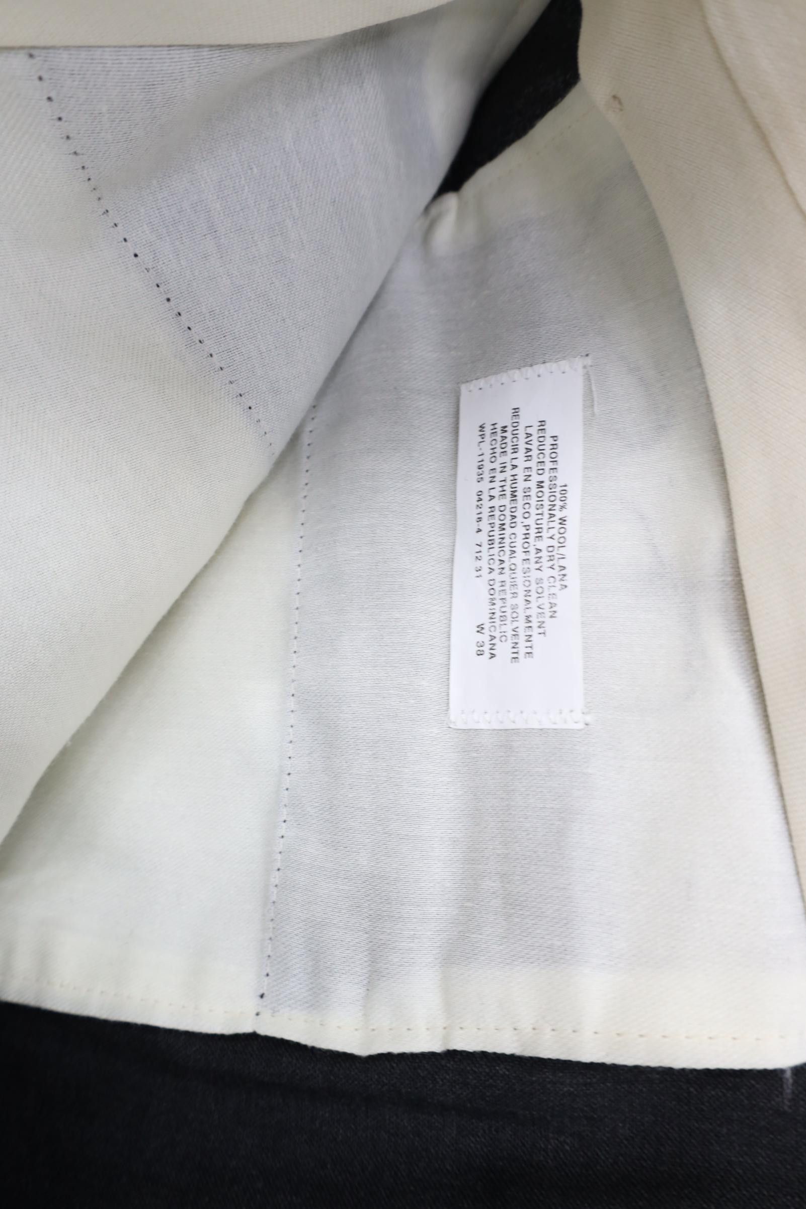 Vintage Vintage 90s Streetwear Wool Knit Wide Leg Chino Pants Gray Size US 38 / EU 54 - 8 Thumbnail