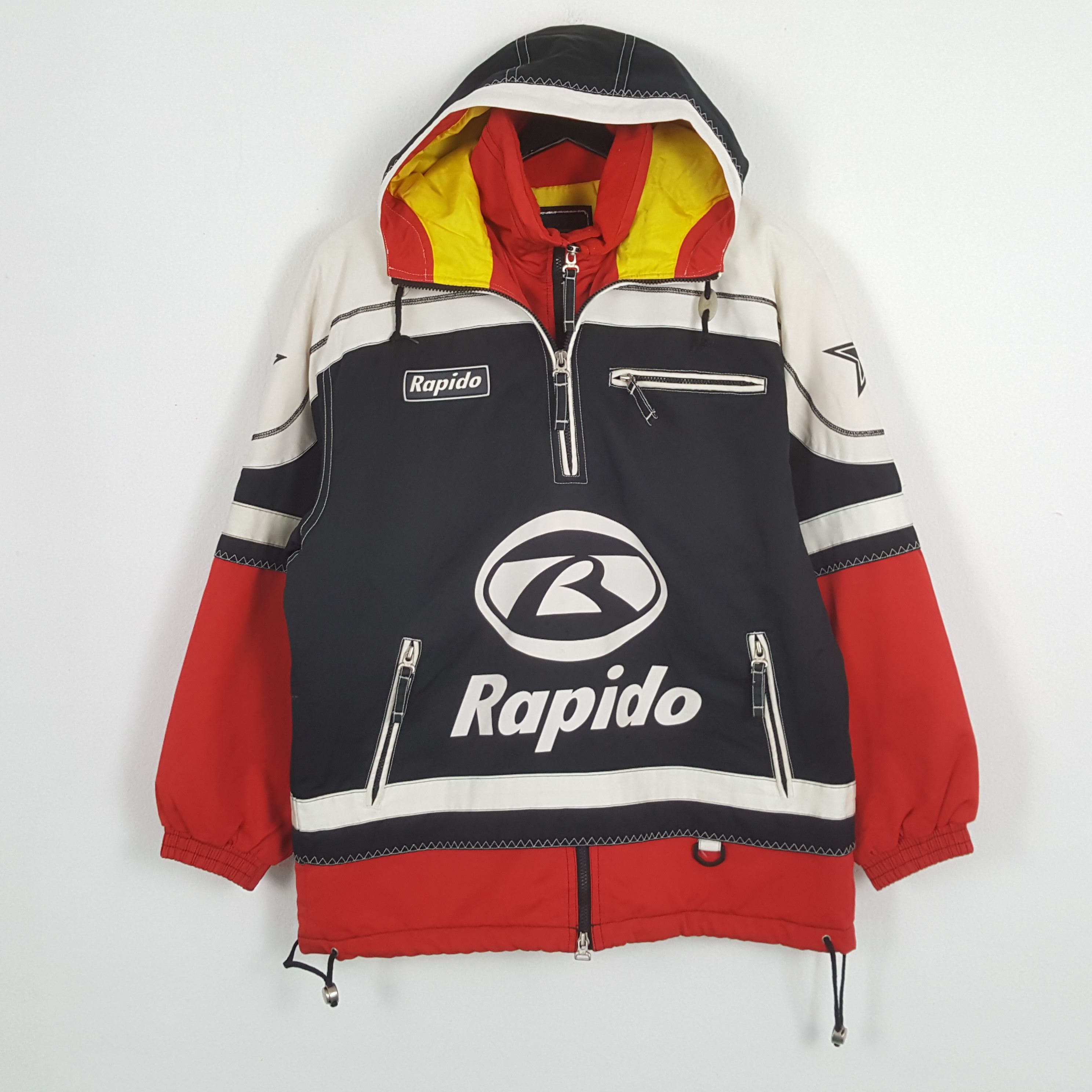 Vintage RAPIDO 99 Nice Design Fashion Style Jacket Hoodies Size US XXL / EU 58 / 5 - 3 Thumbnail