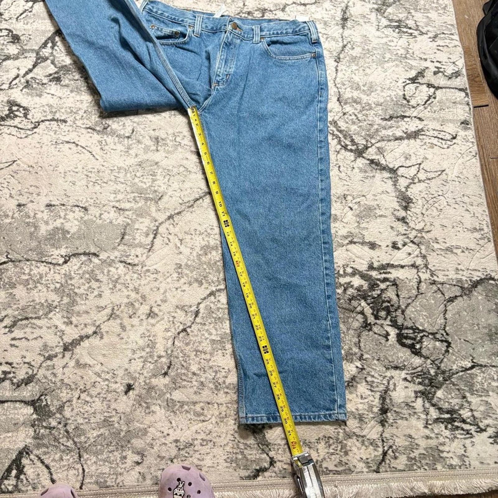 Carhartt Vintage carharrt denim workwear carpenter Size US 38 / EU 54 - 4 Thumbnail