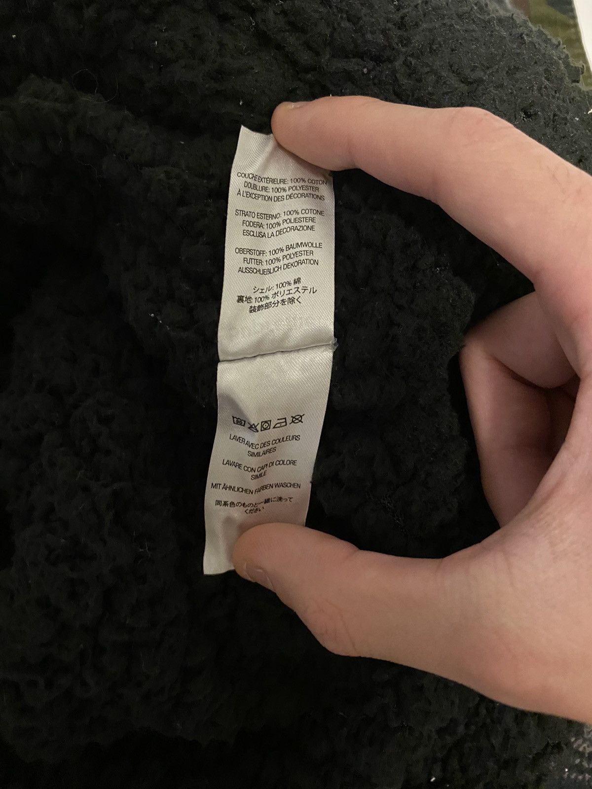 Supreme Supreme FW22 Shearling Lined Flannel Shirt Size US M / EU 48-50 / 2 - 8 Thumbnail