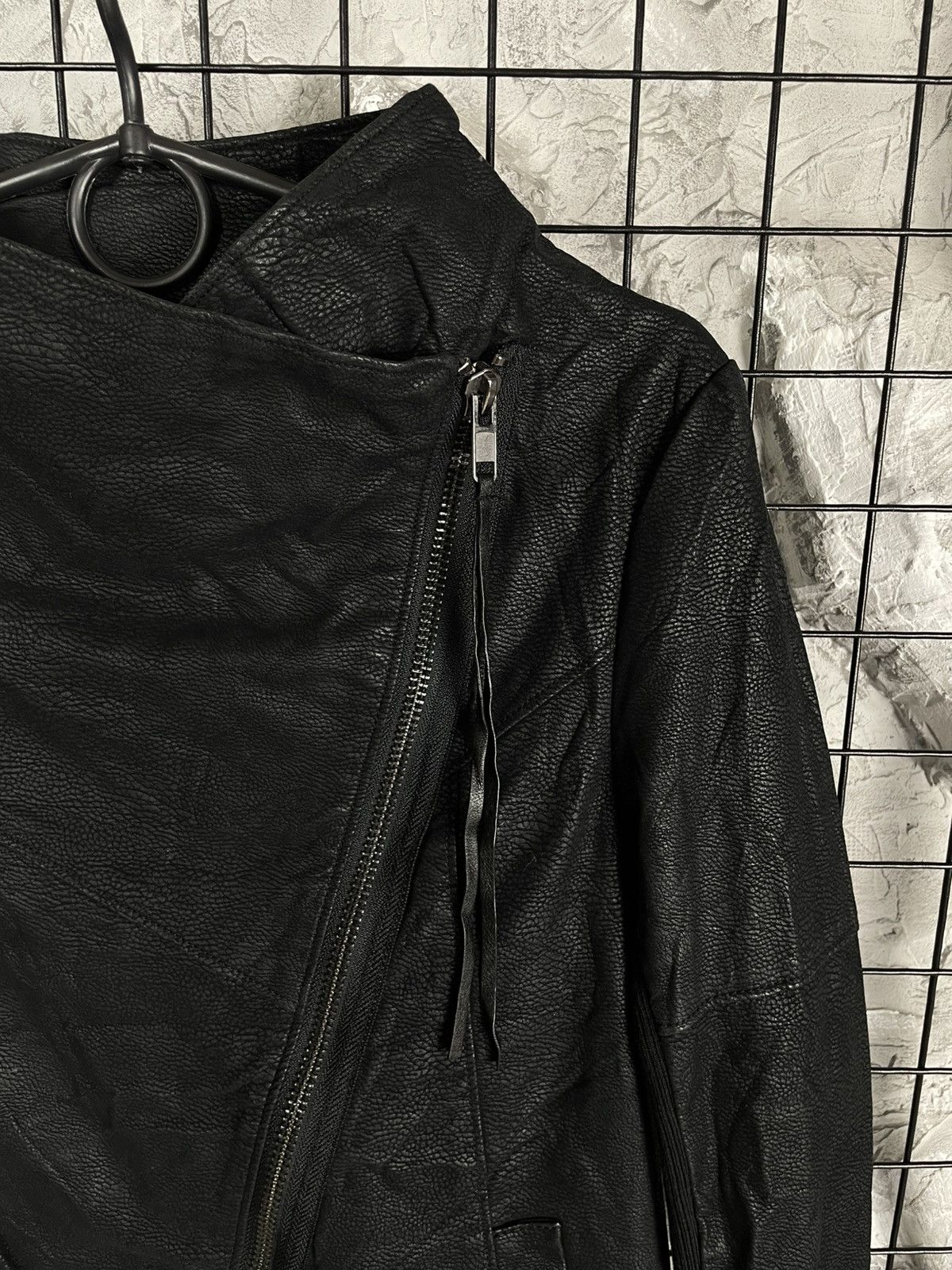 If Six Was Nine Vintage Archive Asymmetrical Zip Jacket LGB Rick Owens Vibe Size US S / EU 44-46 / 1 - 4 Thumbnail