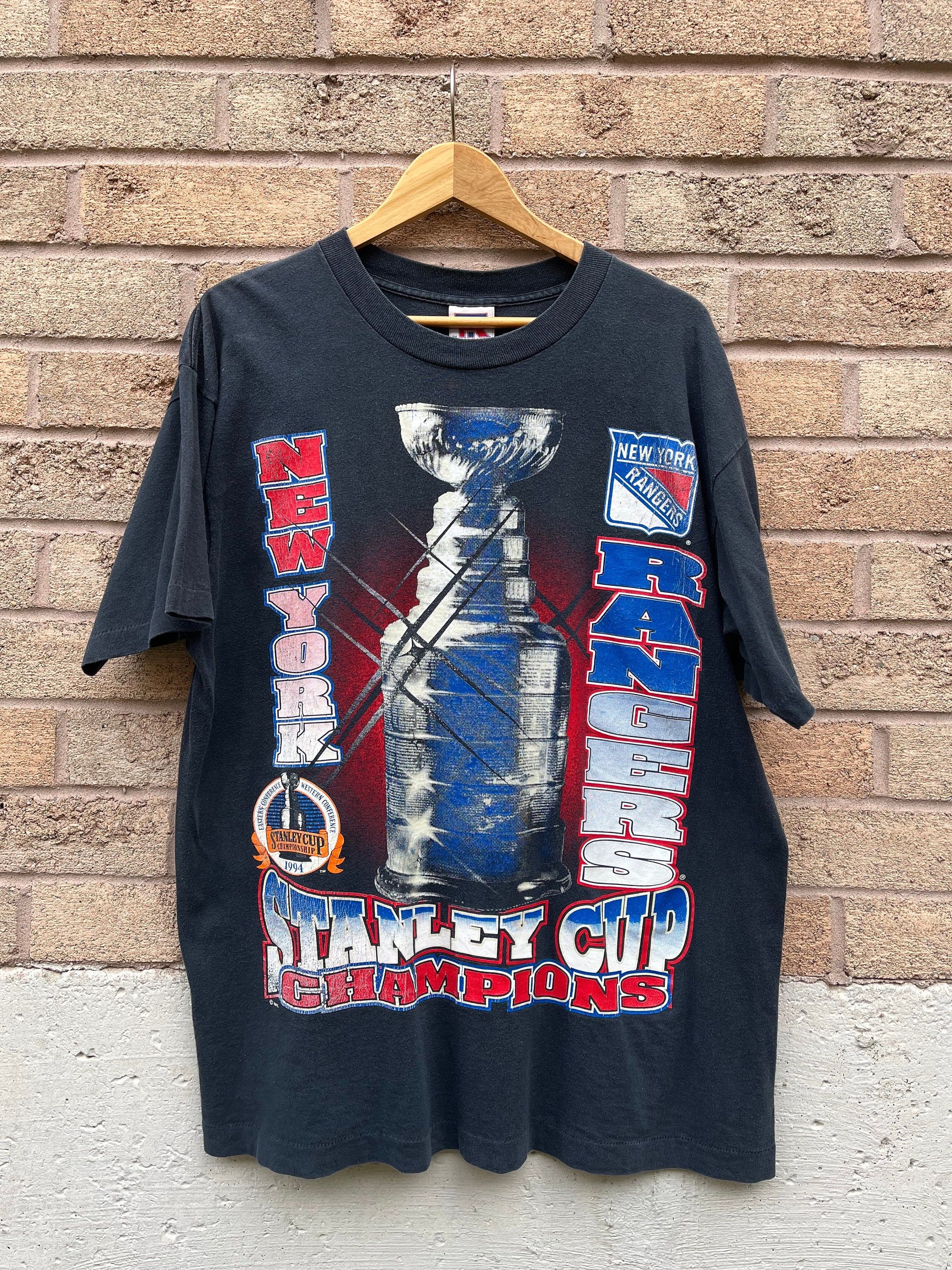 Vintage Vintage New York Rangers Stanley Cup Champions T-shirt Size US L / EU 52-54 / 3 - 1 Thumbnail