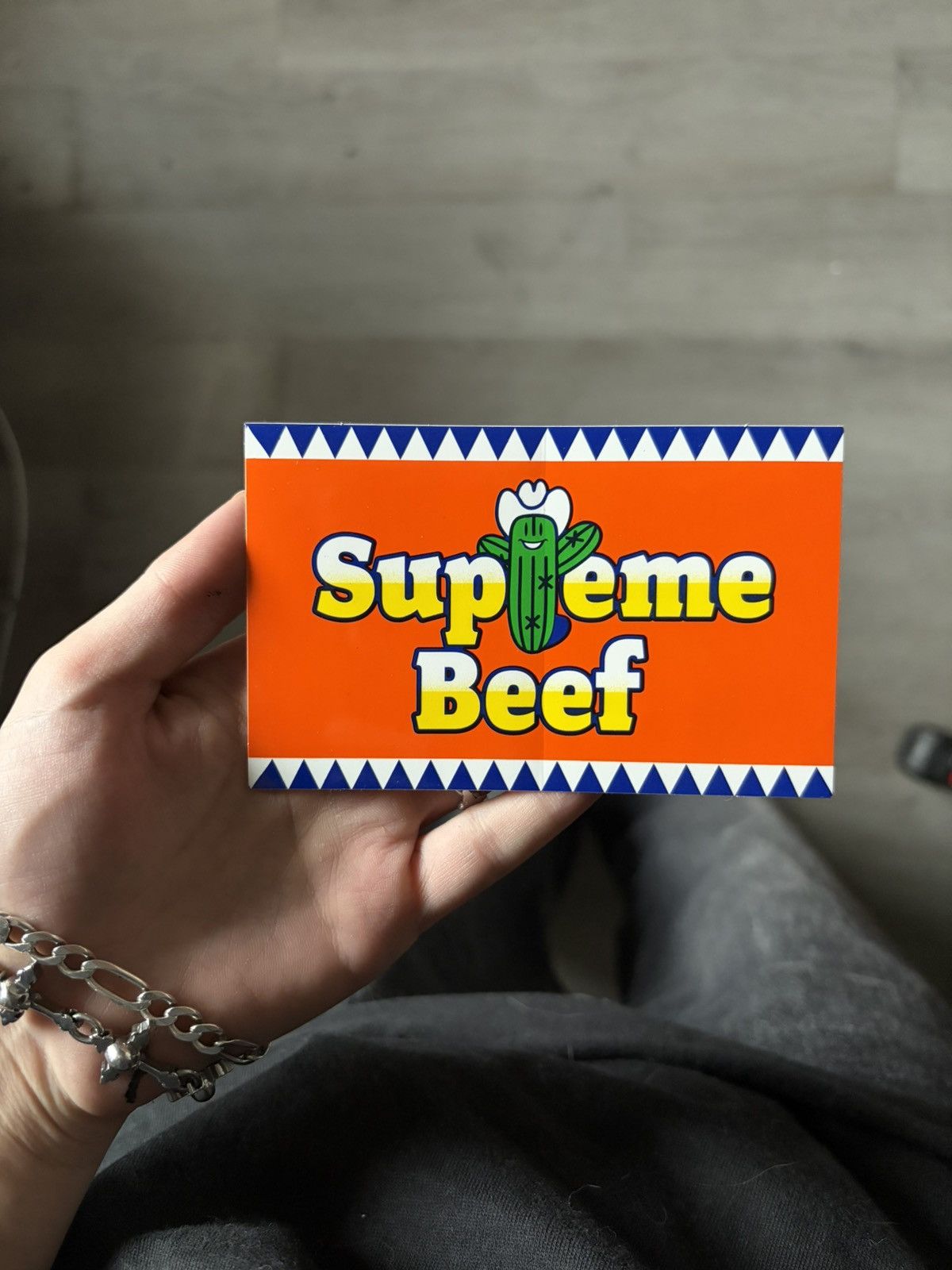 Supreme supreme beef sticker Size ONE SIZE - 1 Thumbnail