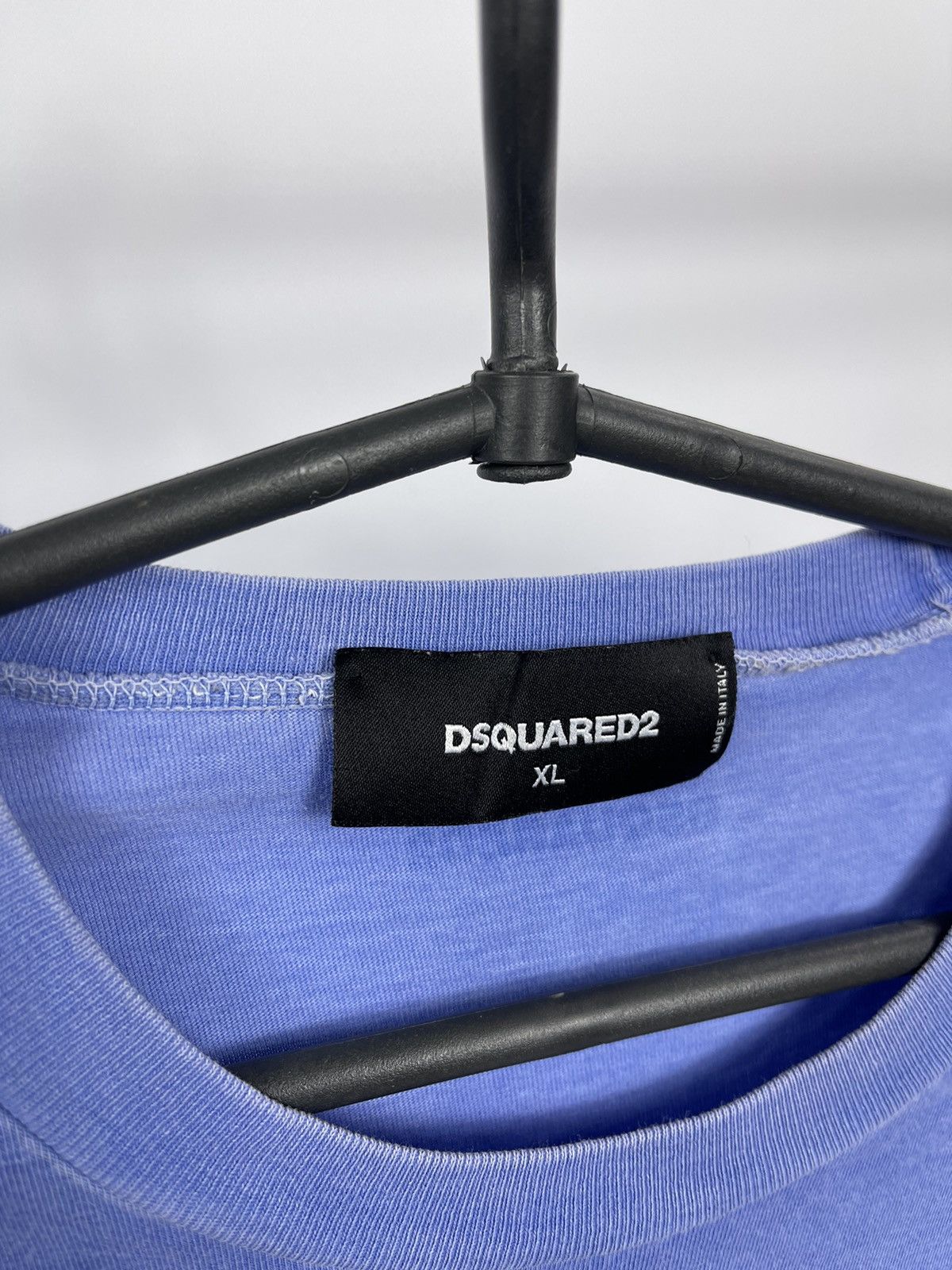 Dsquared2 Dsquared2 T-Shirt Size XL Blue Central Logo Made in Italy Size US XL / EU 56 / 4 - 4 Thumbnail