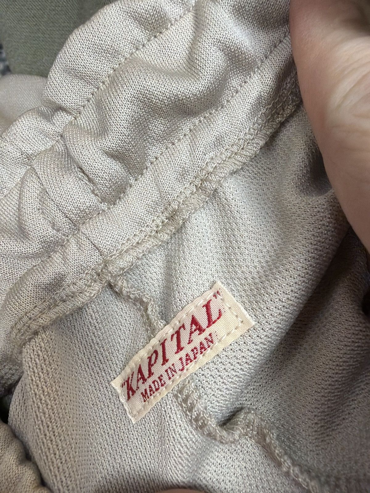 Kapital Kapital Zephyr Track Pants Tan Beige Size US 34 / EU 50 - 3 Thumbnail