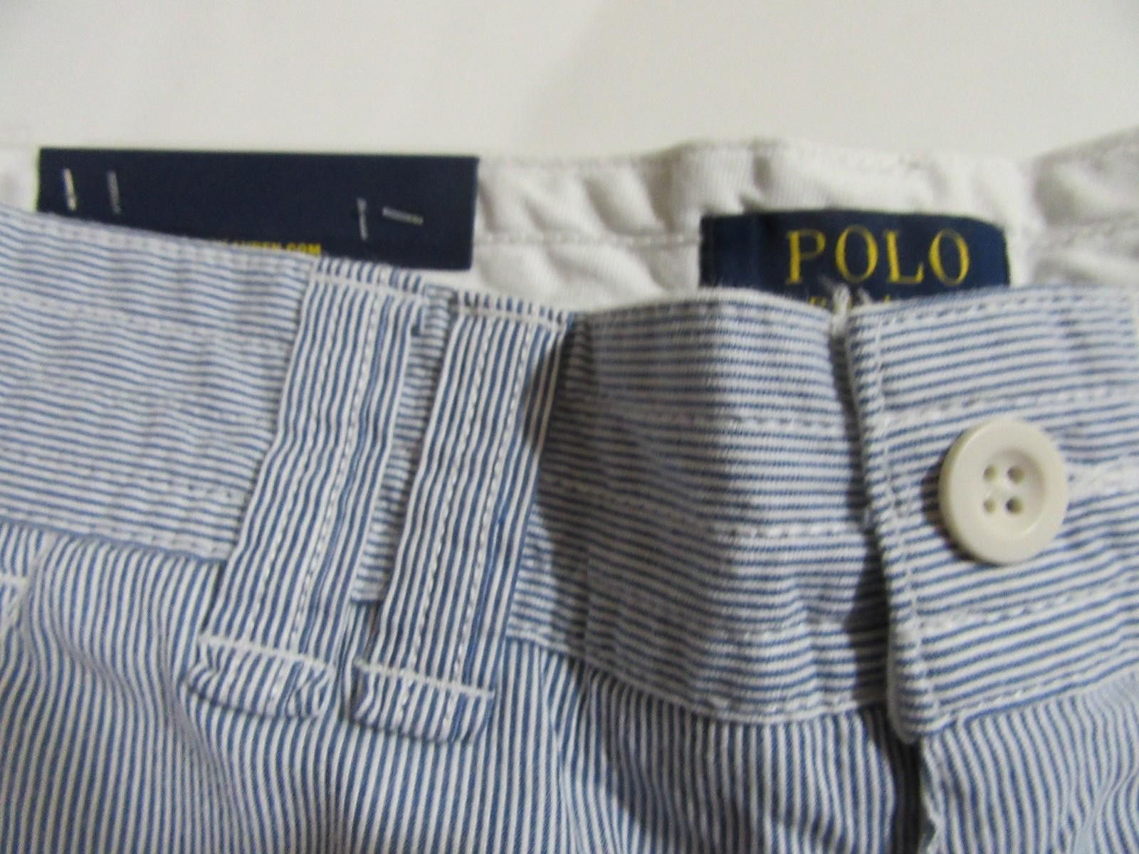 Polo Ralph Lauren Polo Ralph Lauren Mens Cargo Shorts Pinstripe Striped 30 NWT Size US 30 / EU 46 - 2 Thumbnail