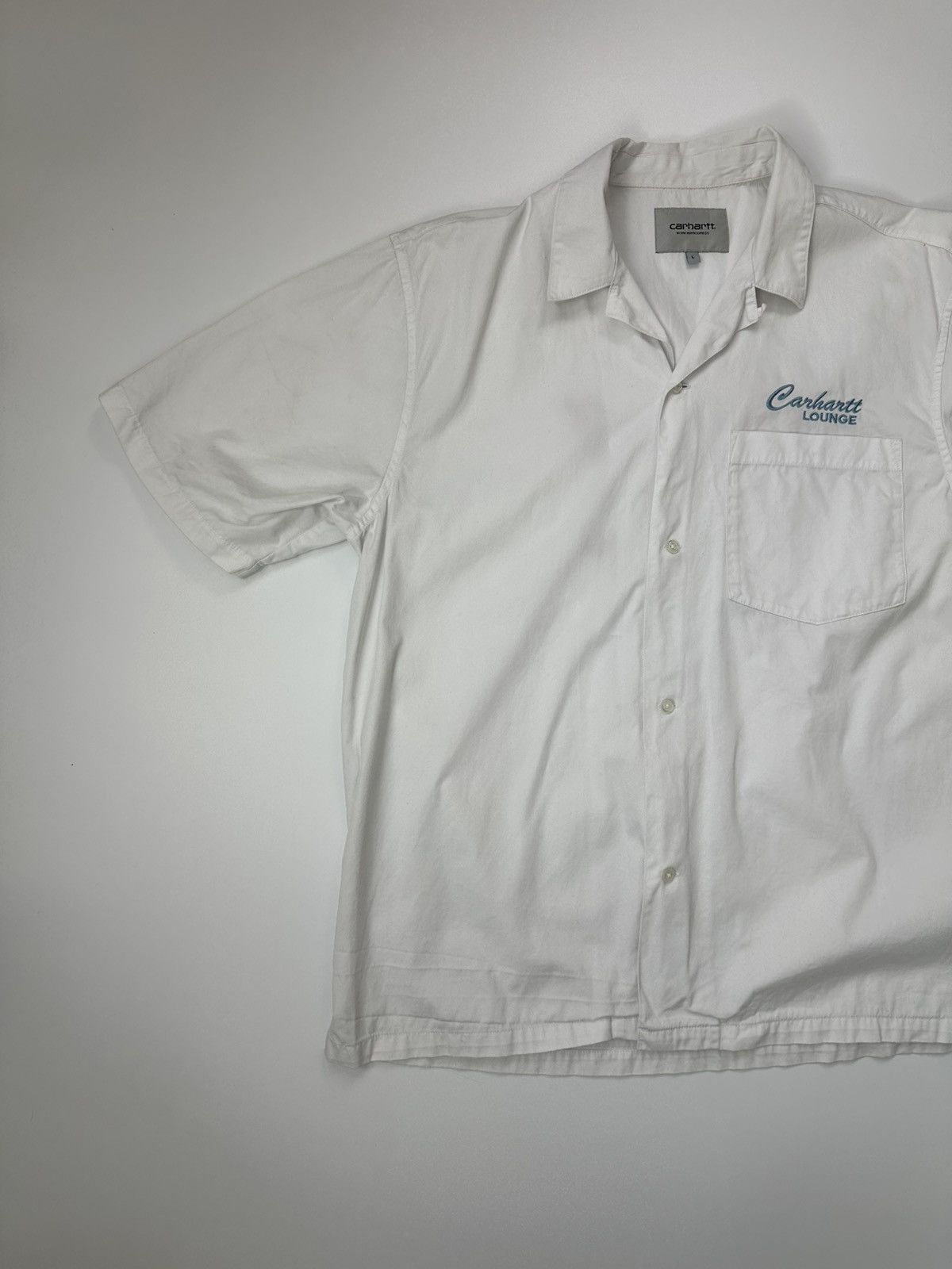 Carhartt Carhartt Lounge Shirt Men's Big Logo Back Size US L / EU 52-54 / 3 - 3 Thumbnail