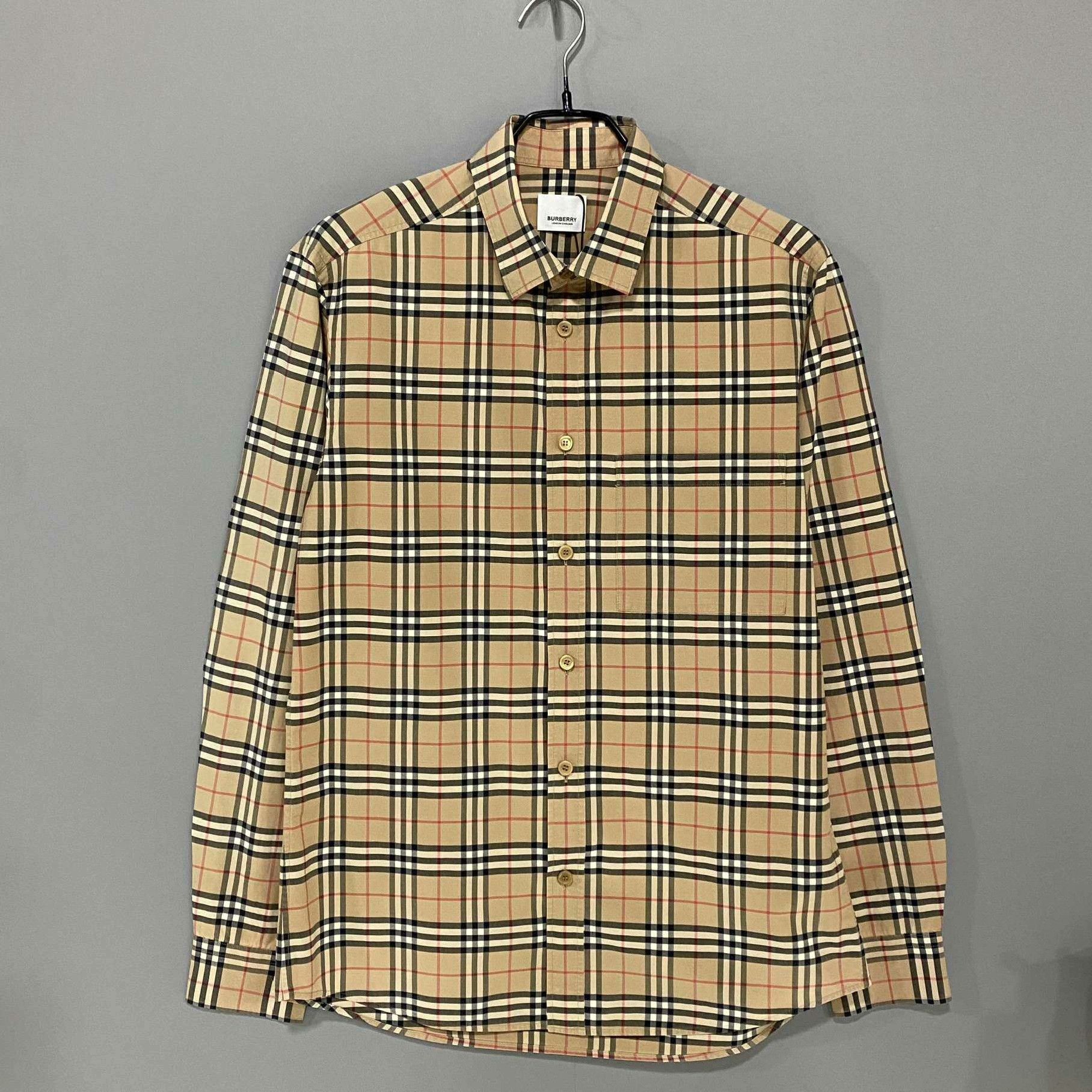Burberry Burberry Plaid Shirt S Men Size US S / EU 44-46 / 1 - 1 Thumbnail