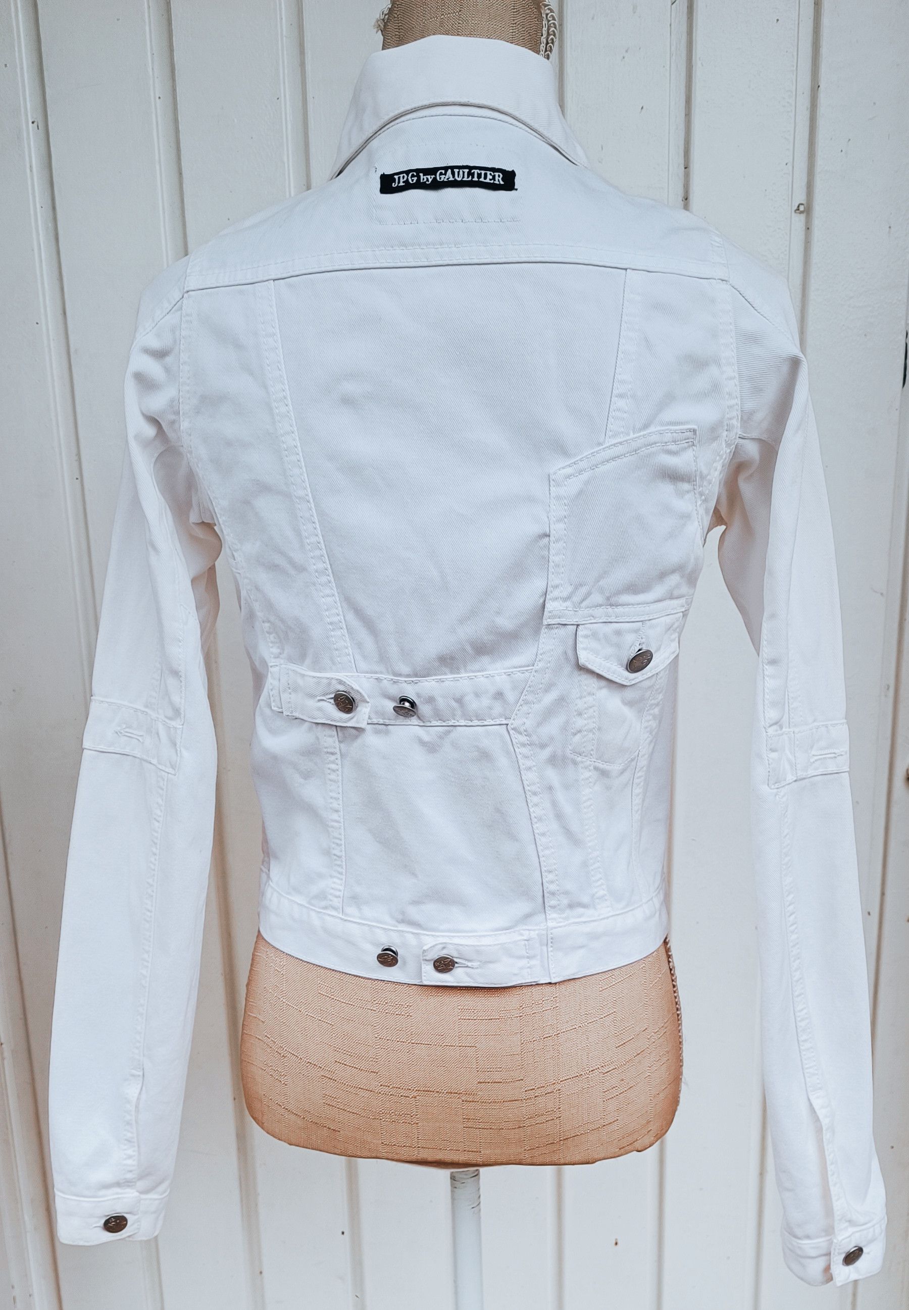 Jean Paul Gaultier Multipockets denim jacket Size S / US 4 / IT 40 - 11 Thumbnail