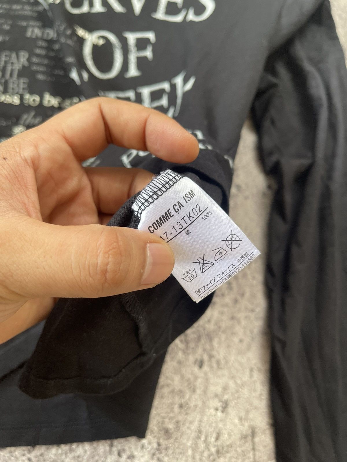 Japanese Brand Y2k Comme ca ism ifsixwasnine long sleeve Size US S / EU 44-46 / 1 - 6 Thumbnail