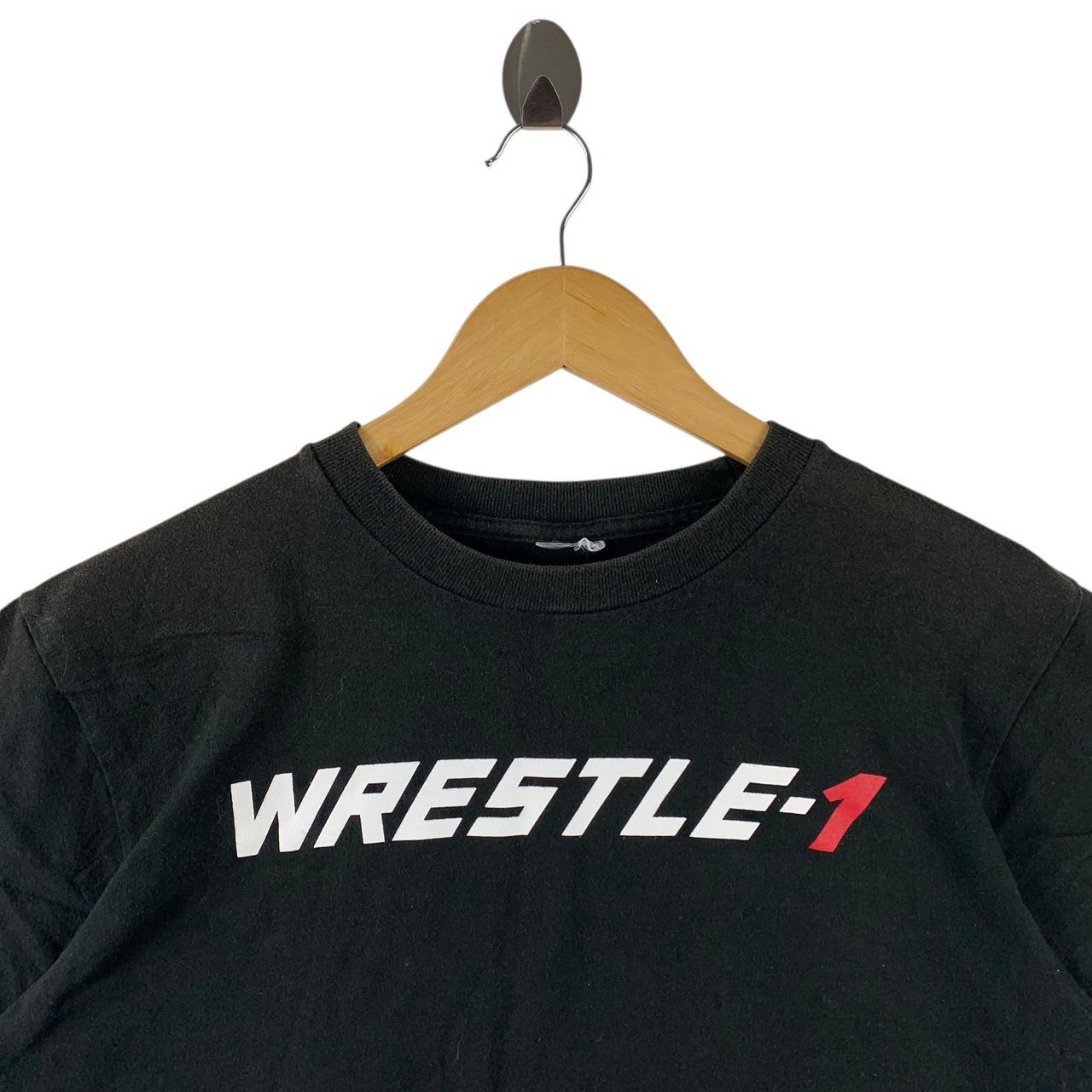 Japanese Brand WRESTLE -1 japanesebrand big logo back hit tee Size US M / EU 48-50 / 2 - 2 Thumbnail