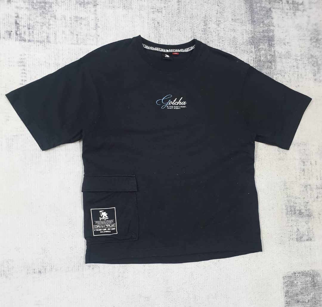 Gotcha Gotcha black colour side pocket collar Shirt Size US M / EU 48-50 / 2 - 5 Thumbnail