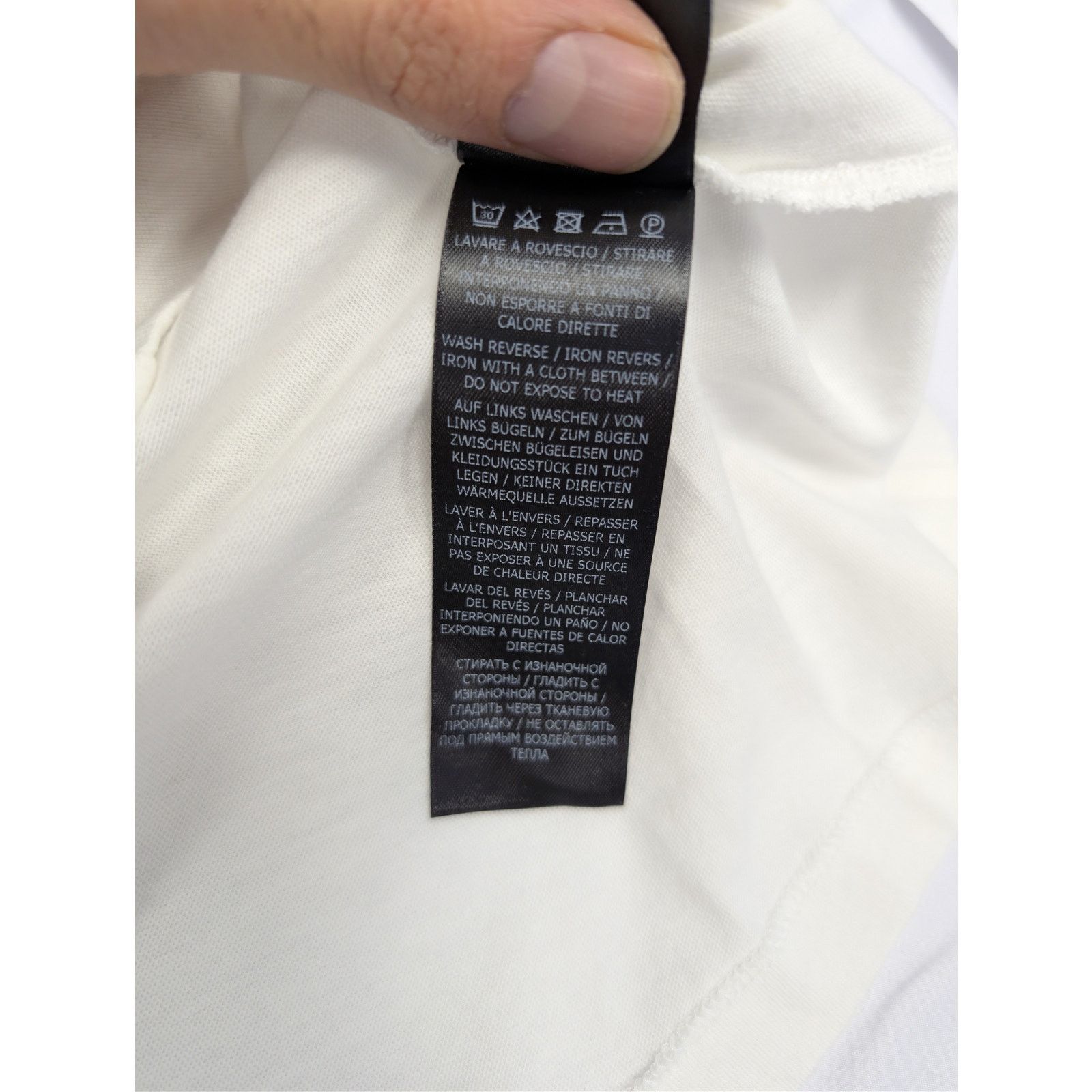 Tom Ford o1rshd1 short-sleeve T-Shirt in White Size US S / EU 44-46 / 1 - 21 Thumbnail