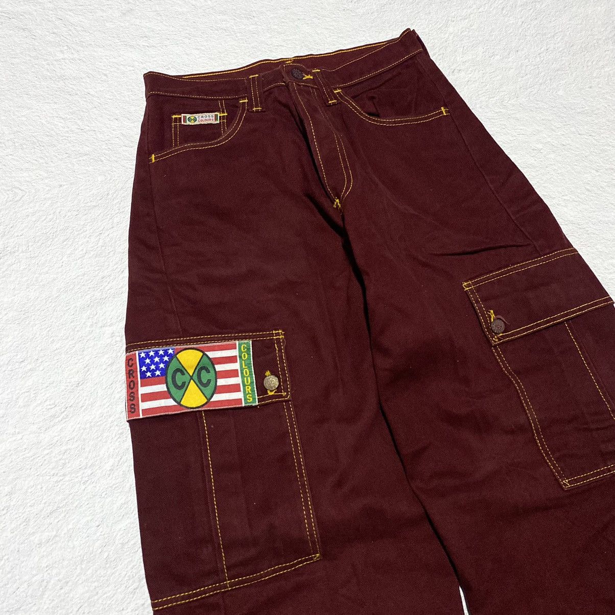 Cross Colours × Vintage 🔥RARE🔥 Vintage Cross Colours 2000s monkey cargopants Size US 30 / EU 46 - 2 Thumbnail