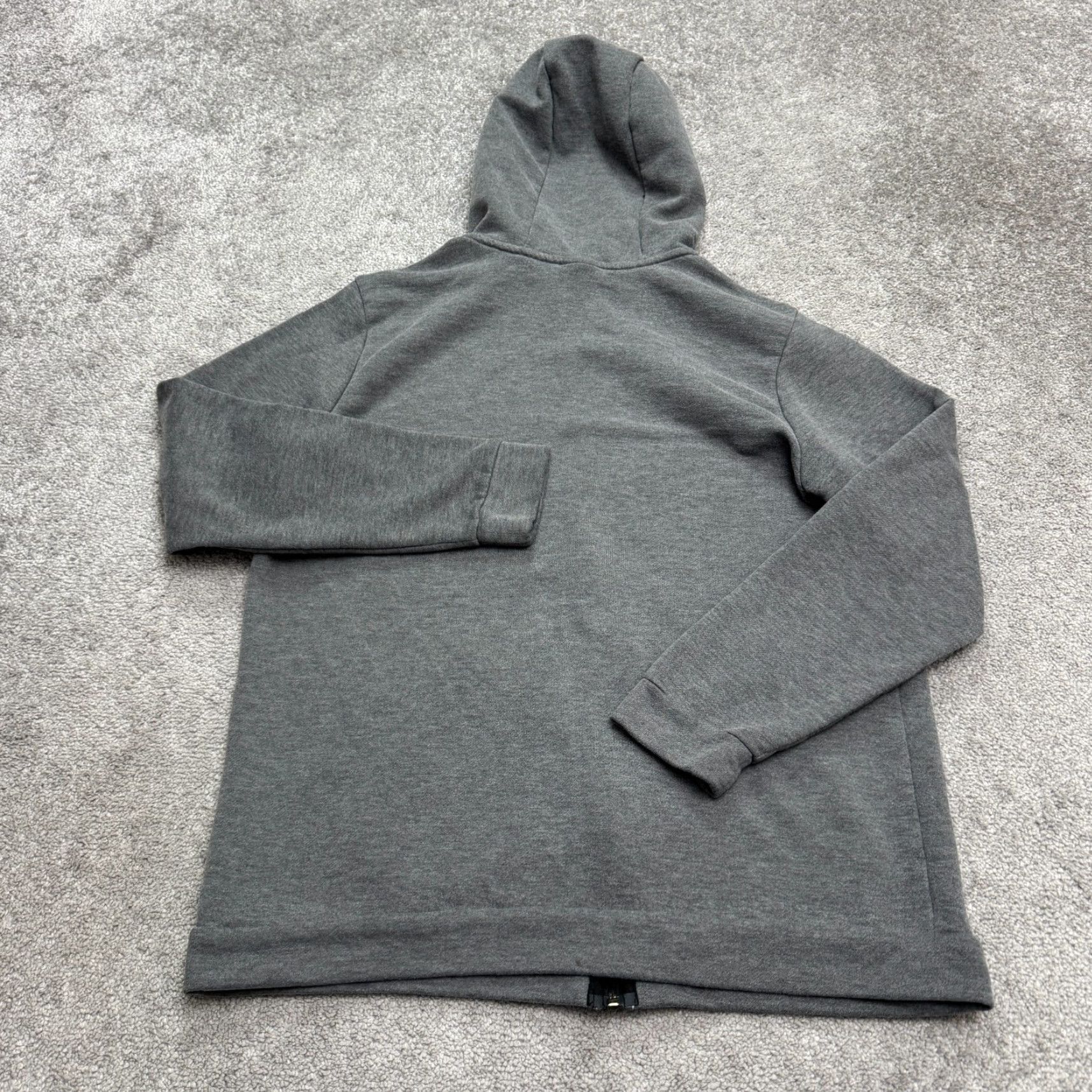 The North Face Nike Dri-Fit Full Zip Hoodie Mens Large Gray Swoosh Logo Pockets Sweatshirt Hooded Long Sleeve Zippered Size US S / EU 44-46 / 1 - 2 Thumbnail