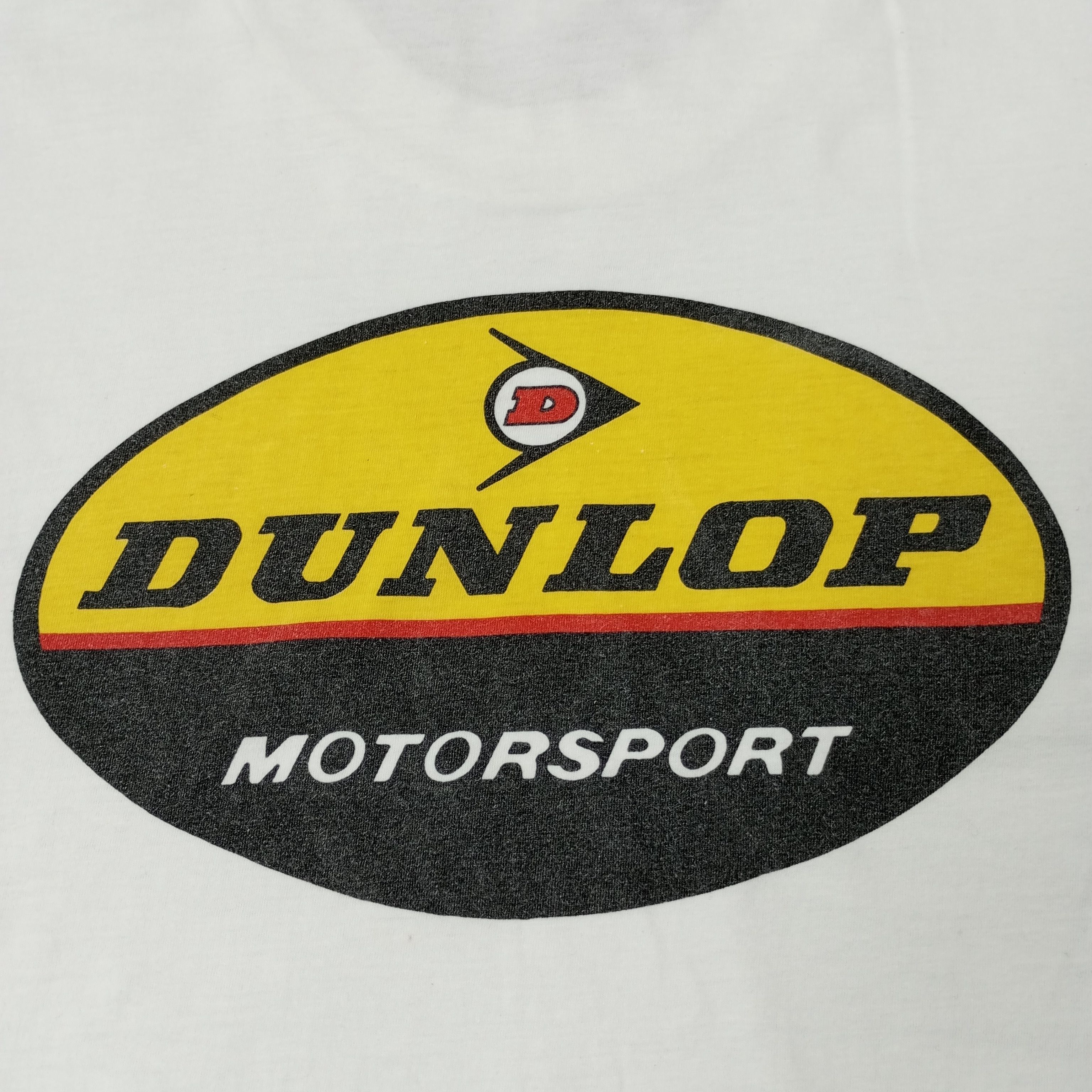 Dunlop Dunlop Motorsport Promo Style Vintage Tshirt c249n48 Size US M / EU 48-50 / 2 - 2 Thumbnail