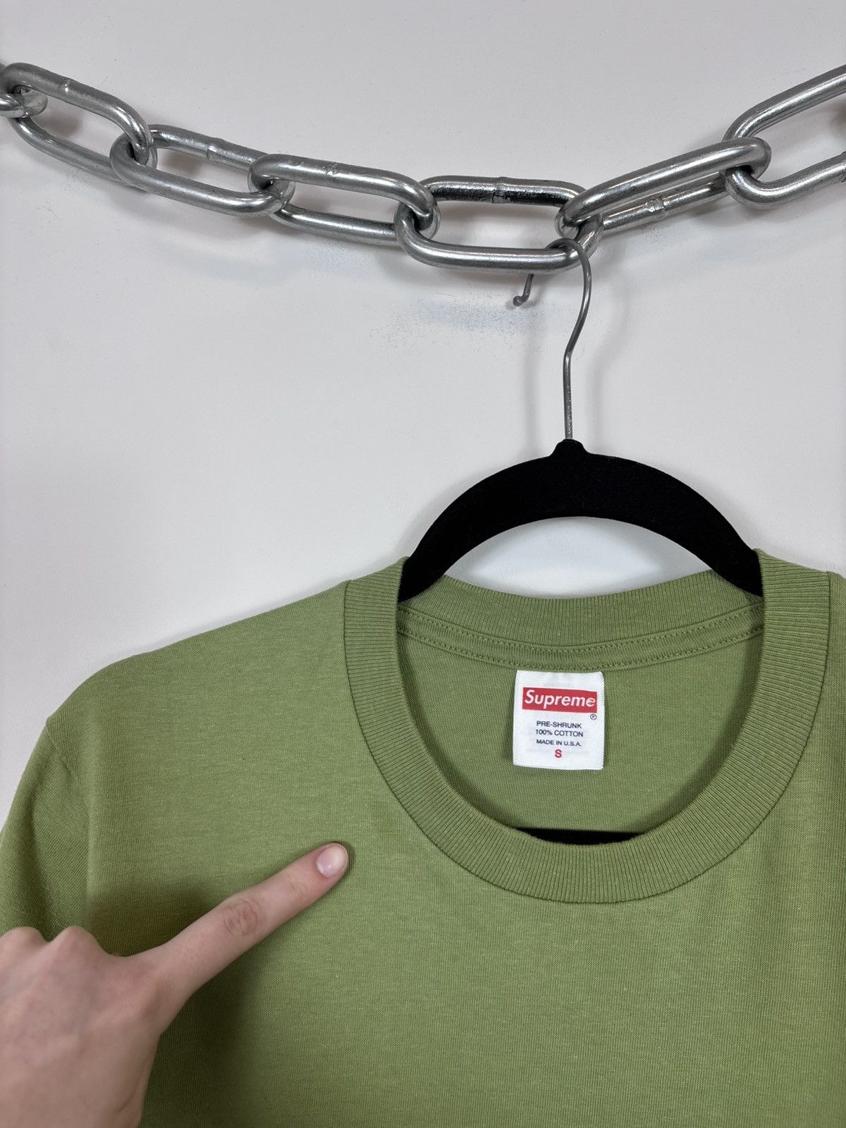 Supreme Supreme Futura Box Logo Moss Green Men’s T-Shirt Tee Size US S / EU 44-46 / 1 - 6 Thumbnail