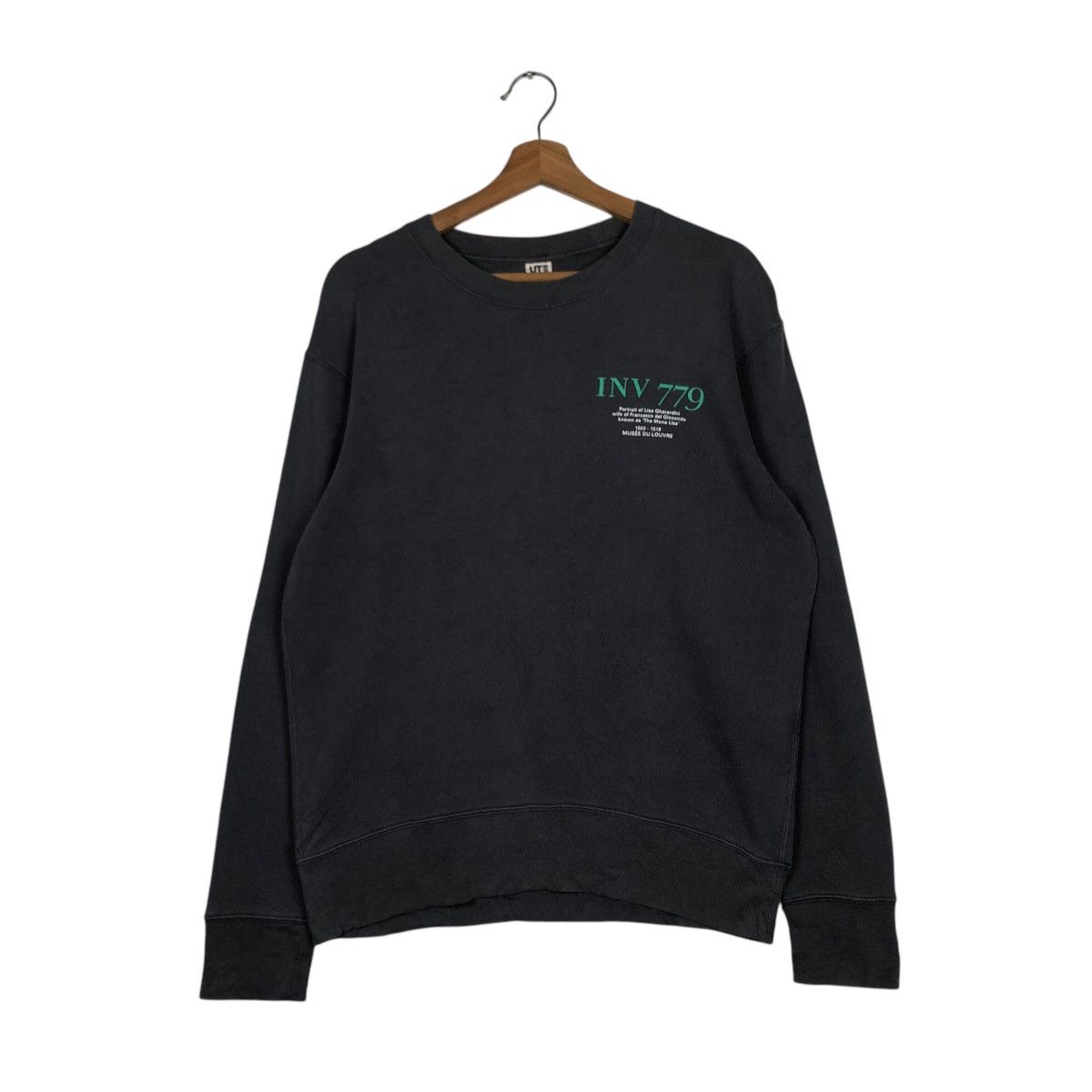 Uniqlo Vintage Musee Du Louvre X Peter Saville Sweatshirt Big Logo Size US M / EU 48-50 / 2 - 2 Thumbnail