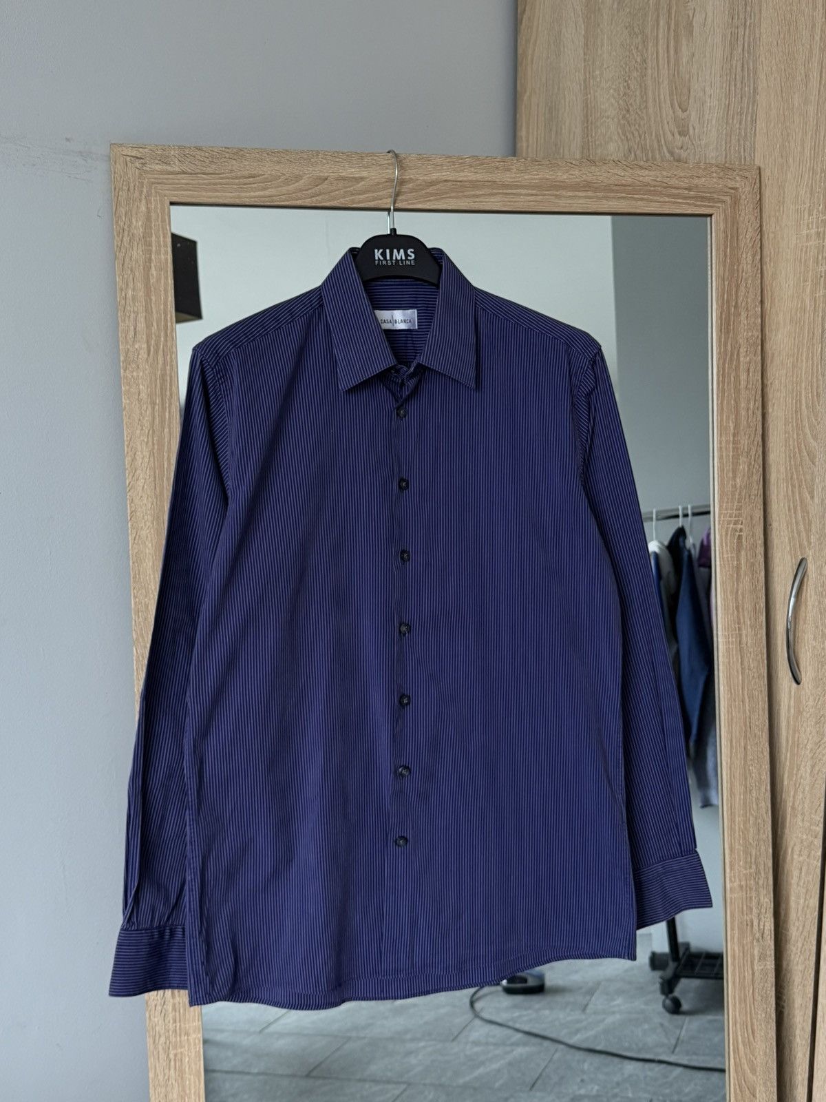 Casablanca Vintage shirt Casablanca striped blue rare designer Size US M / EU 48-50 / 2 - 1 Thumbnail