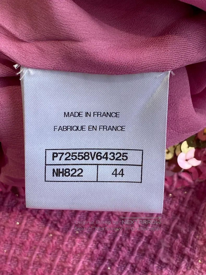 Chanel Chanel 22-year-old spring and summer rose-red dress Size M / US 6-8 / IT 42-44 - 5 Thumbnail