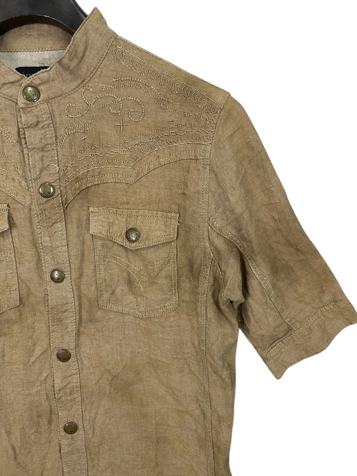 If Six Was Nine × In The Attic × Seditionaries In the attic emboidery shirt snap button very rare Size US L / EU 52-54 / 3 - 4 Thumbnail
