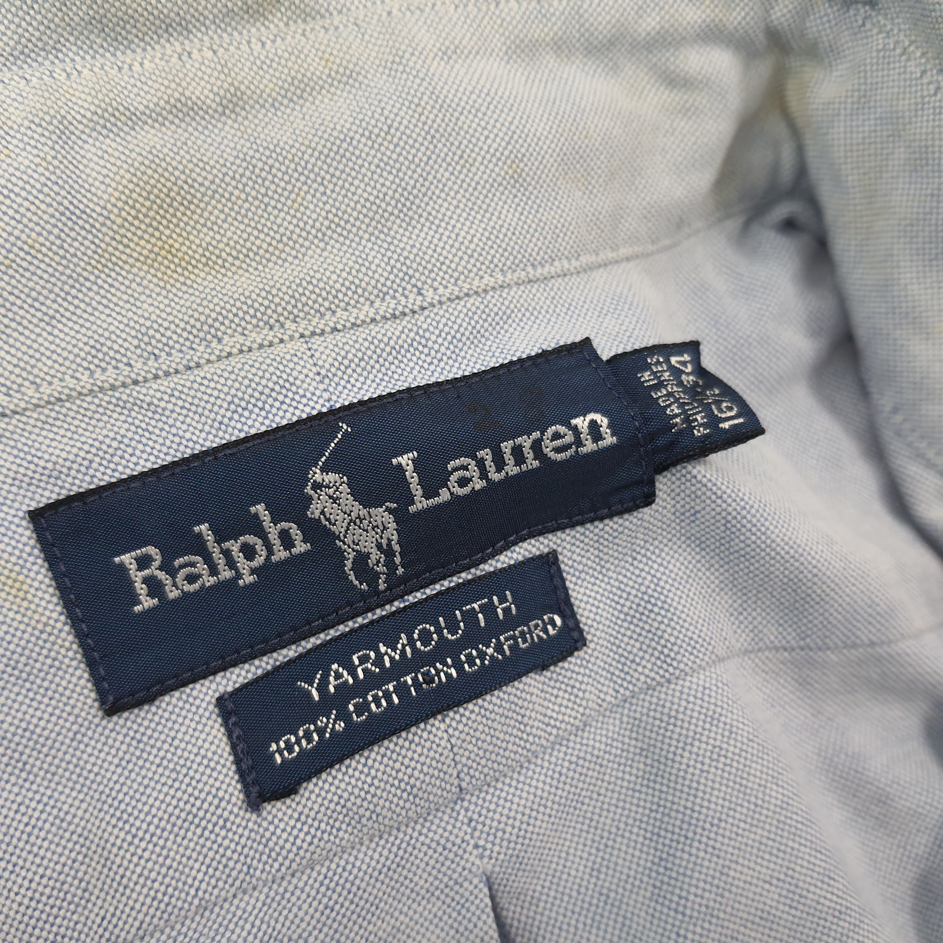 Polo Ralph Lauren Vintage Polo by Ralph Lauren Casual Button Up Shirt C276N11 Size US XXL / EU 58 / 5 - 5 Thumbnail