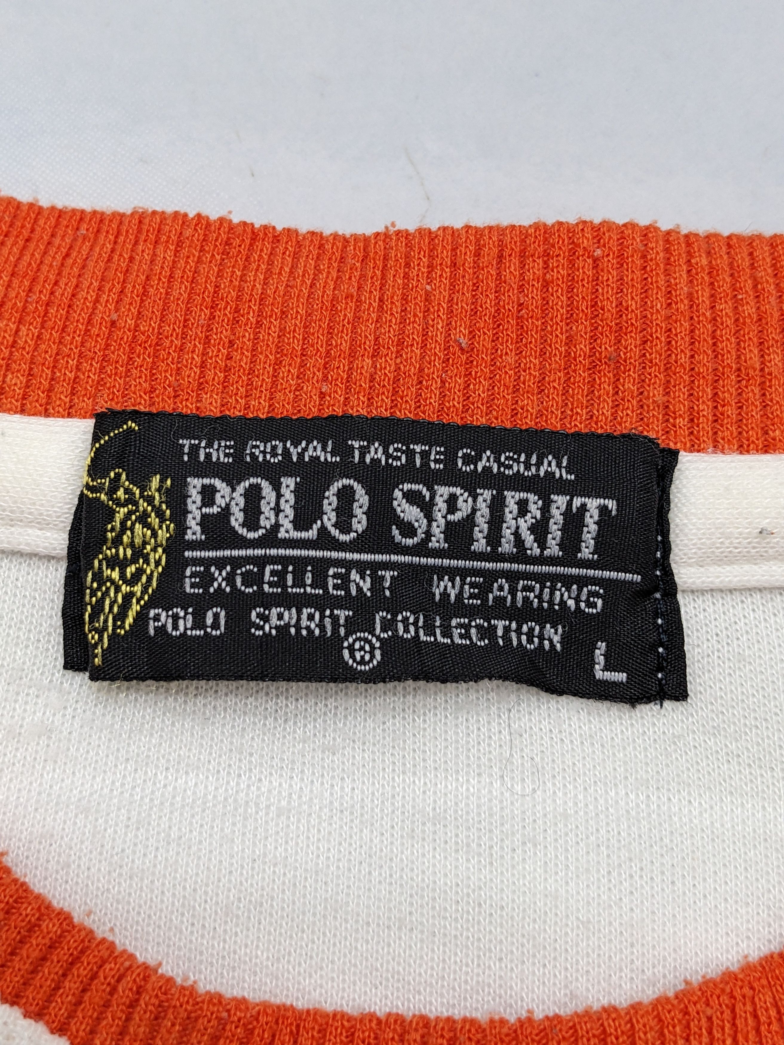 Polo Ralph Lauren Vintage POLO SPIRIT Crewneck Sweatshirt Single Pocket Size US L / EU 52-54 / 3 - 9 Thumbnail