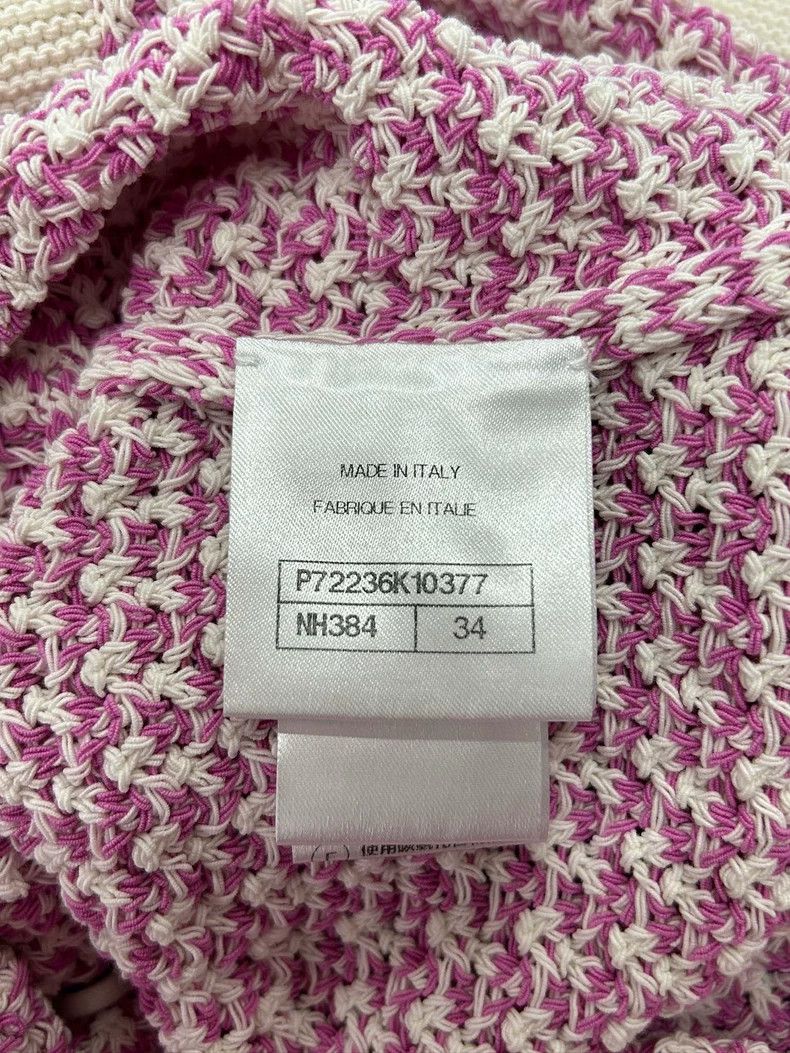 Chanel Chanel Pink knitted dress Size XXS / US 00 / IT 34 - 8 Thumbnail