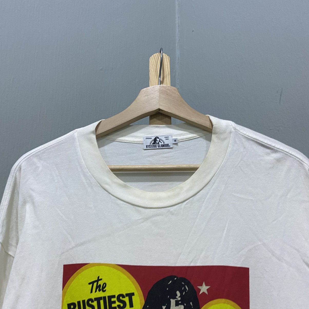 Hysteric Glamour Hysteric Glamour "The Bustiest" Nudescope L/S Tee White M Size US M / EU 48-50 / 2 - 3 Thumbnail