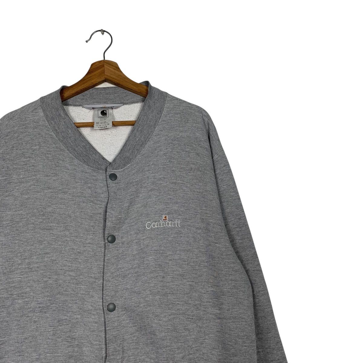 Carhartt Carhatt Snap Button Sweater Jacket Size US L / EU 52-54 / 3 - 5 Thumbnail
