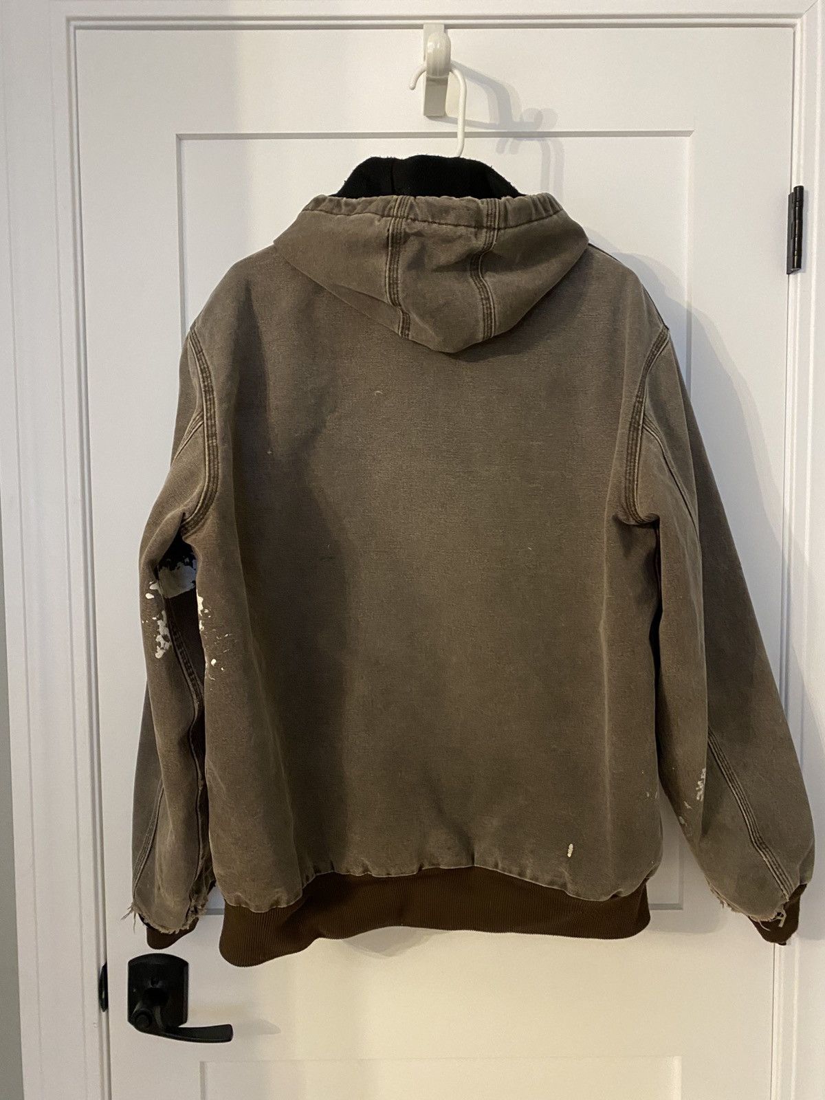 Carhartt Brown Carhartt Work Jacket Size US L / EU 52-54 / 3 - 2 Thumbnail
