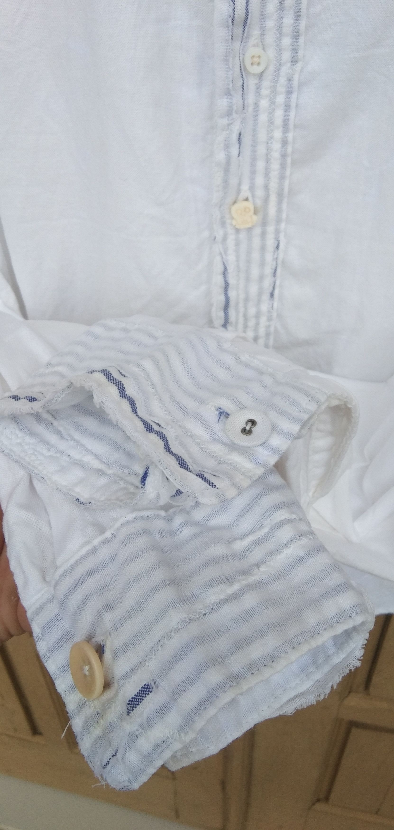 Kapital Kapital distress button up shirt Size S / US 4 / IT 40 - 3 Thumbnail