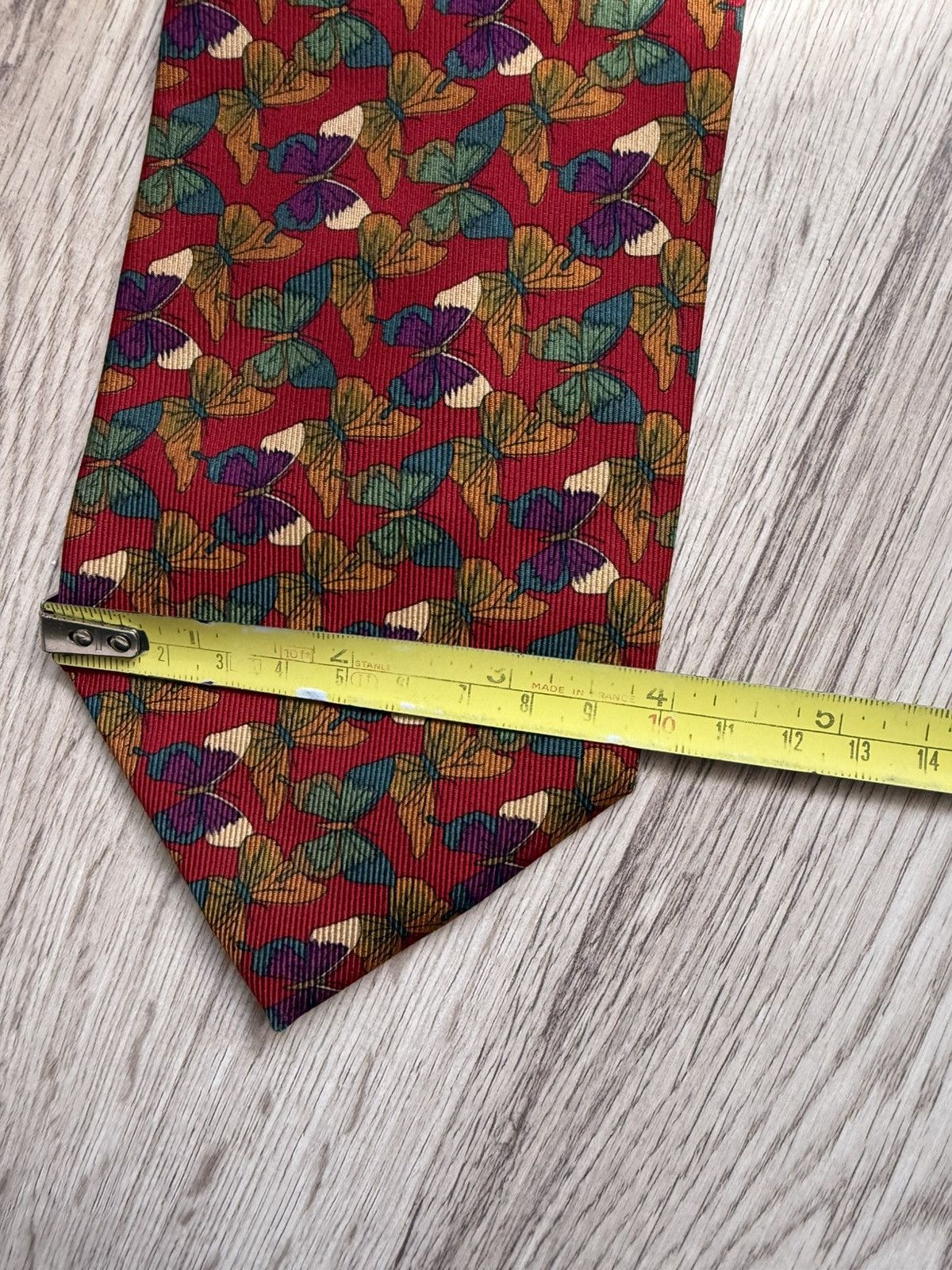 Valentino Rare multicolour Valentino butterfly monogram tie Size ONE SIZE - 14 Thumbnail