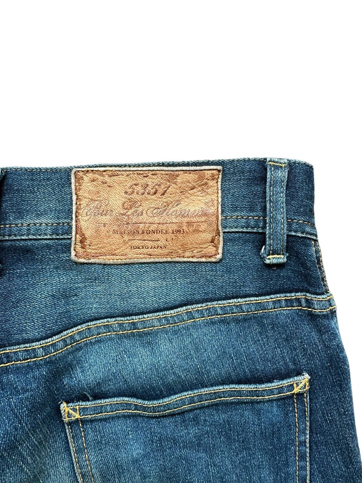 5351 POUR LES HOMMES 00’s 5351 Pour Les Hommes j-rock fashion jeans Size US 30 / EU 46 - 8 Thumbnail