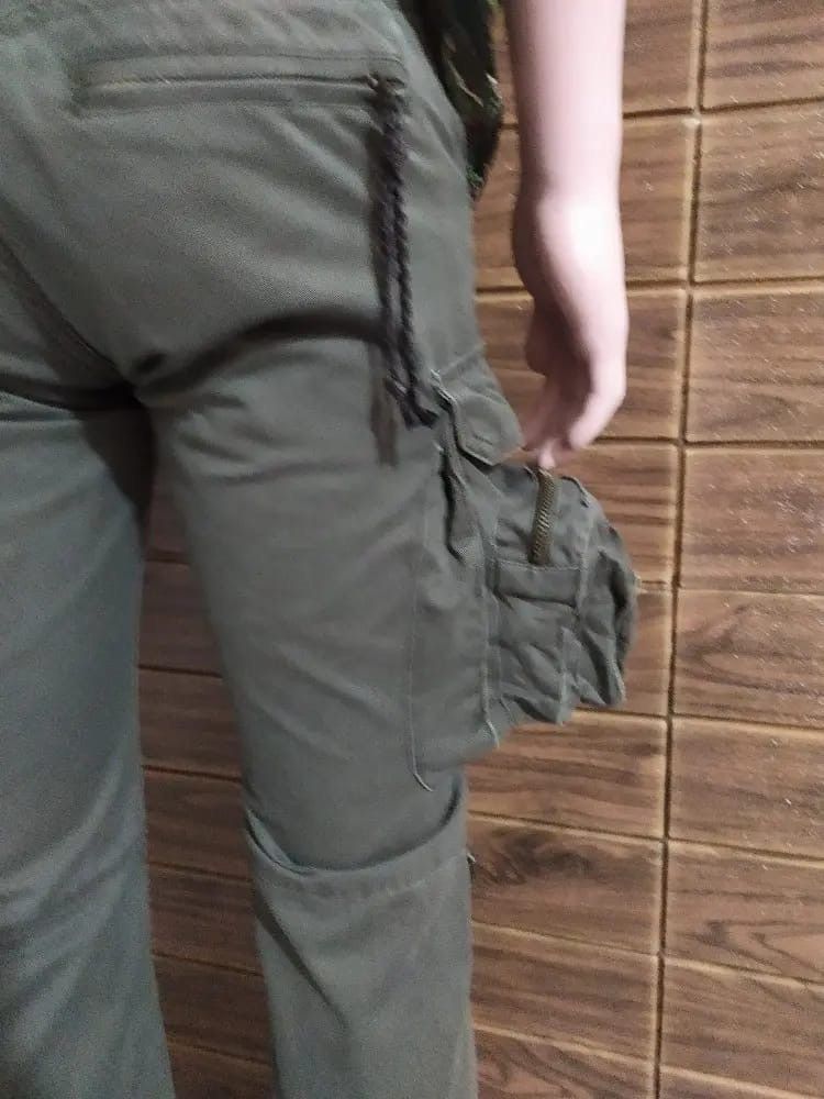 Japanese Brand Root Three Multipocket Cargo Tactical Flared Pant Size US 29 - 7 Thumbnail