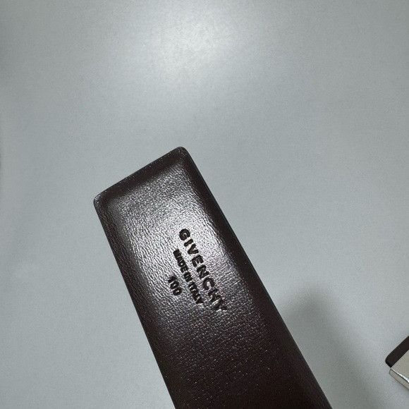 Givenchy Givenchy 30mm Reversible 2G Small Buckle Belt Black Silver M Size 40 - 5 Thumbnail