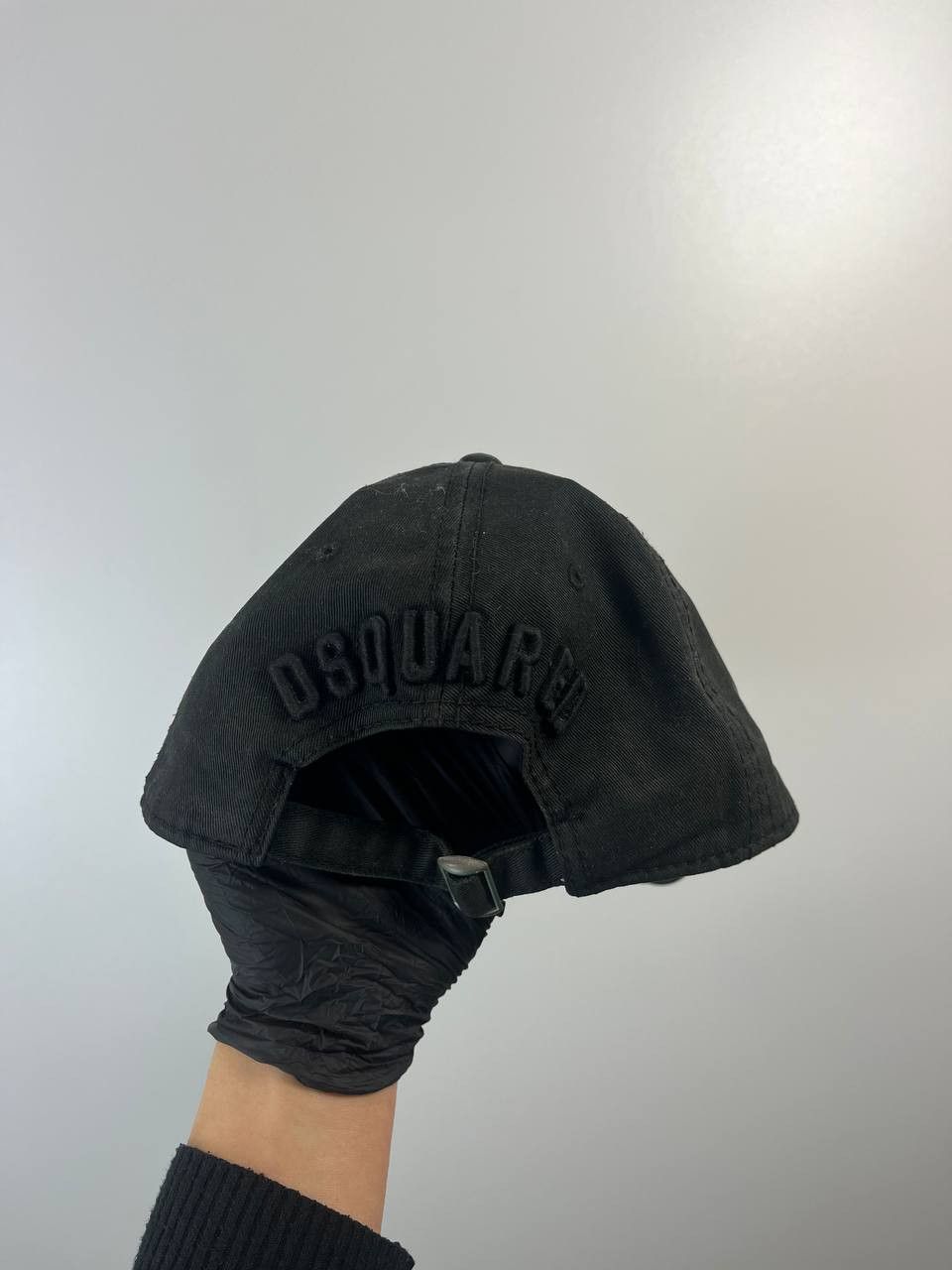 Dsquared2 Dsquared2 Icon Black Cotton Baseball Cap Size ONE SIZE - 4 Thumbnail