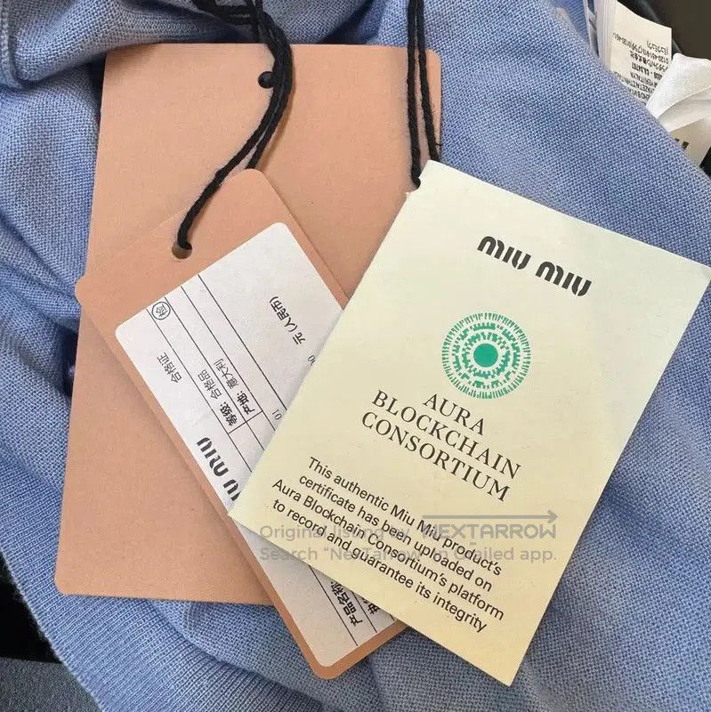 Miu Miu Miu Miu Light Blue Cashmere Pullover Sweater . Size M / US 6-8 / IT 42-44 - 4 Thumbnail