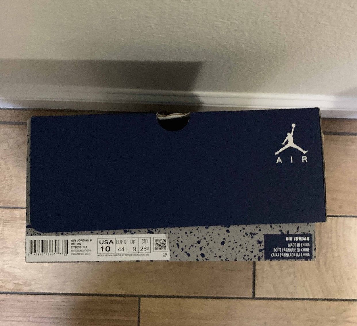 Jordan Brand Air Jordan 6 Retro 'Midnight Navy' 2022 Size US 10 / EU 43 - 7 Thumbnail