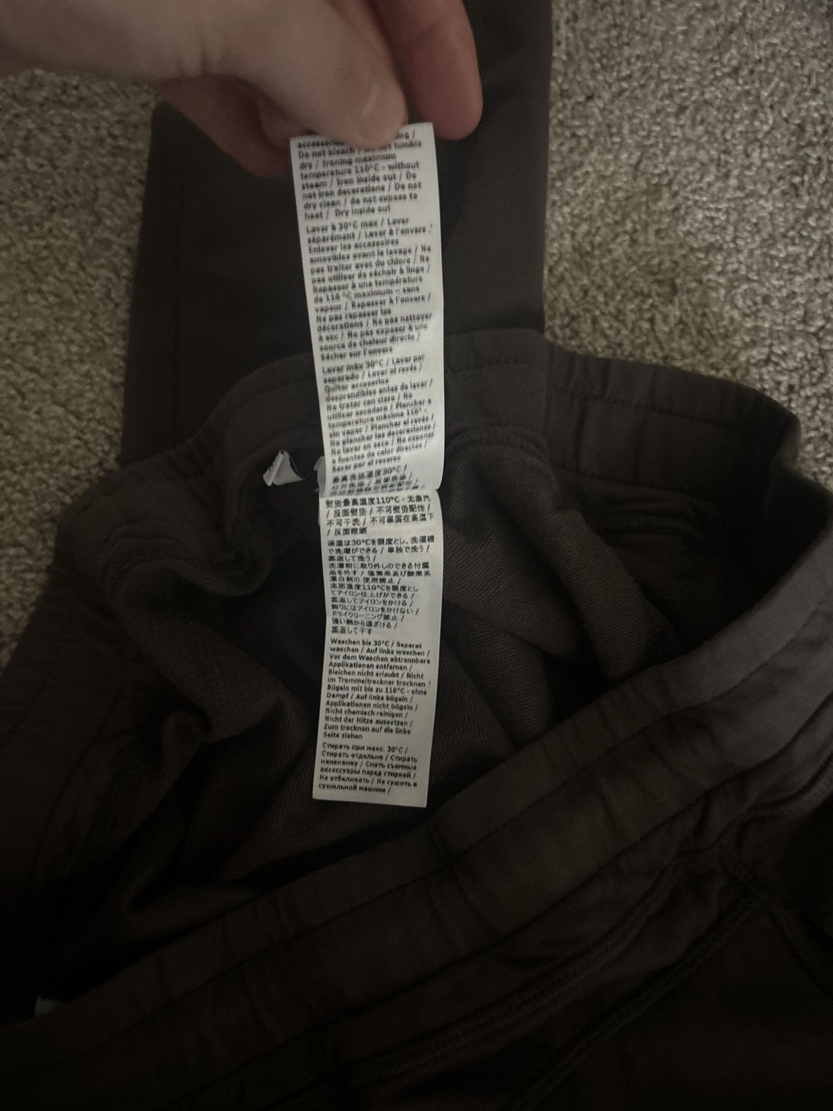 C.P. Company C.P. Company Stone Island Jogger Sweatpants Brown Drawstring Size US 30 / EU 46 - 5 Thumbnail