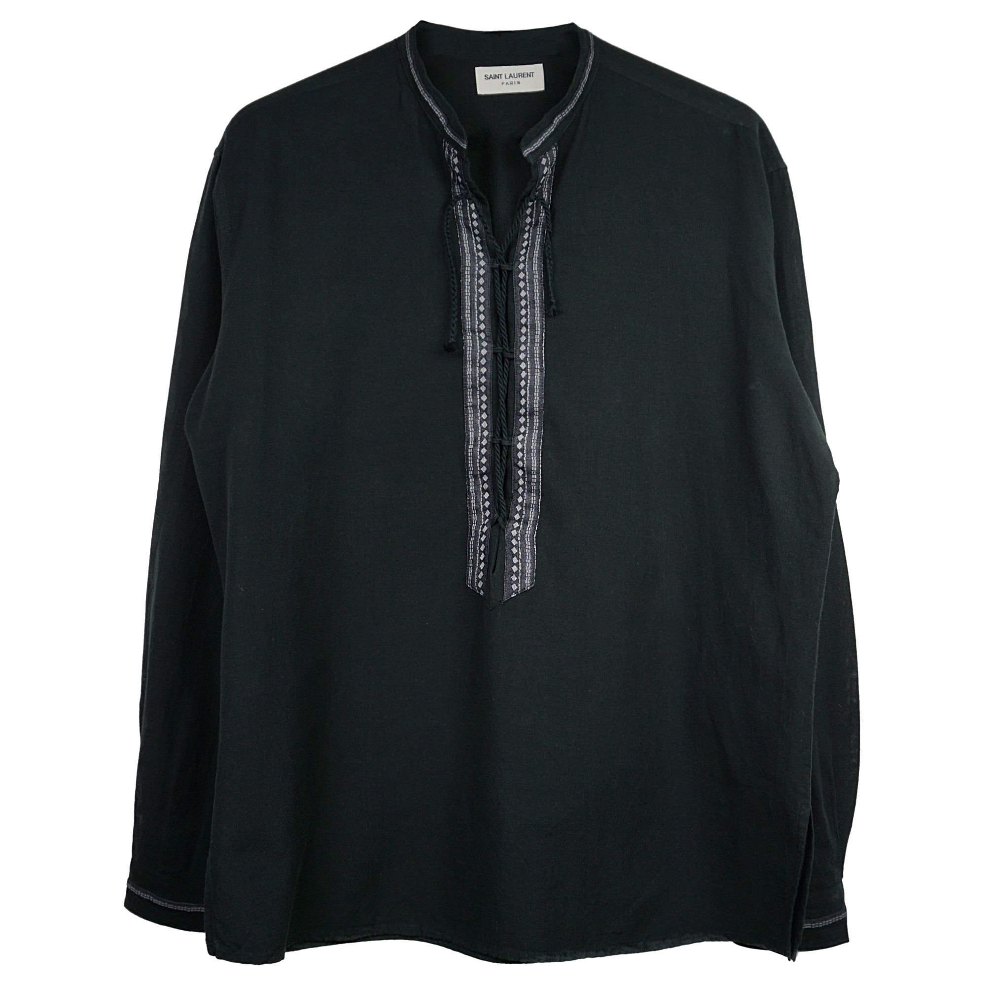 Saint Laurent Paris Saint Laurent Paris SS18 Tunic Shirt Size US M / EU 48-50 / 2 - 1 Thumbnail