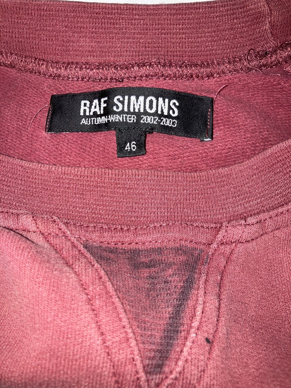 Raf Simons AW2002/2003 Virginia creeper sweater size 46 Size US S / EU 44-46 / 1 - 7 Thumbnail