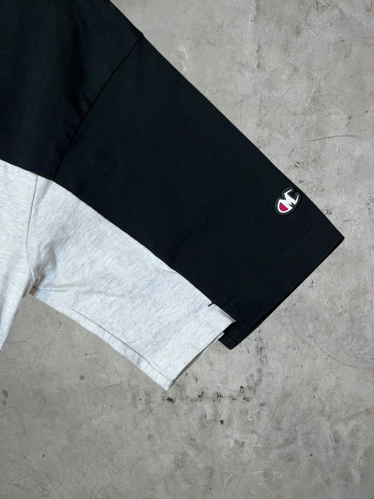 Maison MIHARA YASUHIRO Maison Miharayasuhiro Layered Logo Tee Size US M / EU 48-50 / 2 - 5 Thumbnail