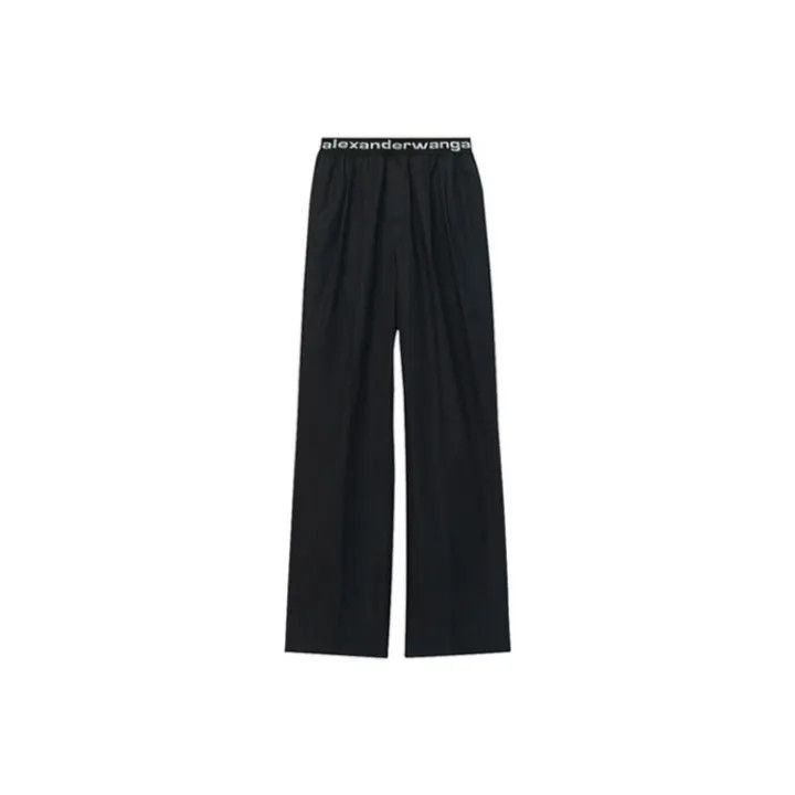 Alexander Wang Alexander Wang Black Casual Wide-Leg Pants - Size 23" - 1 Thumbnail