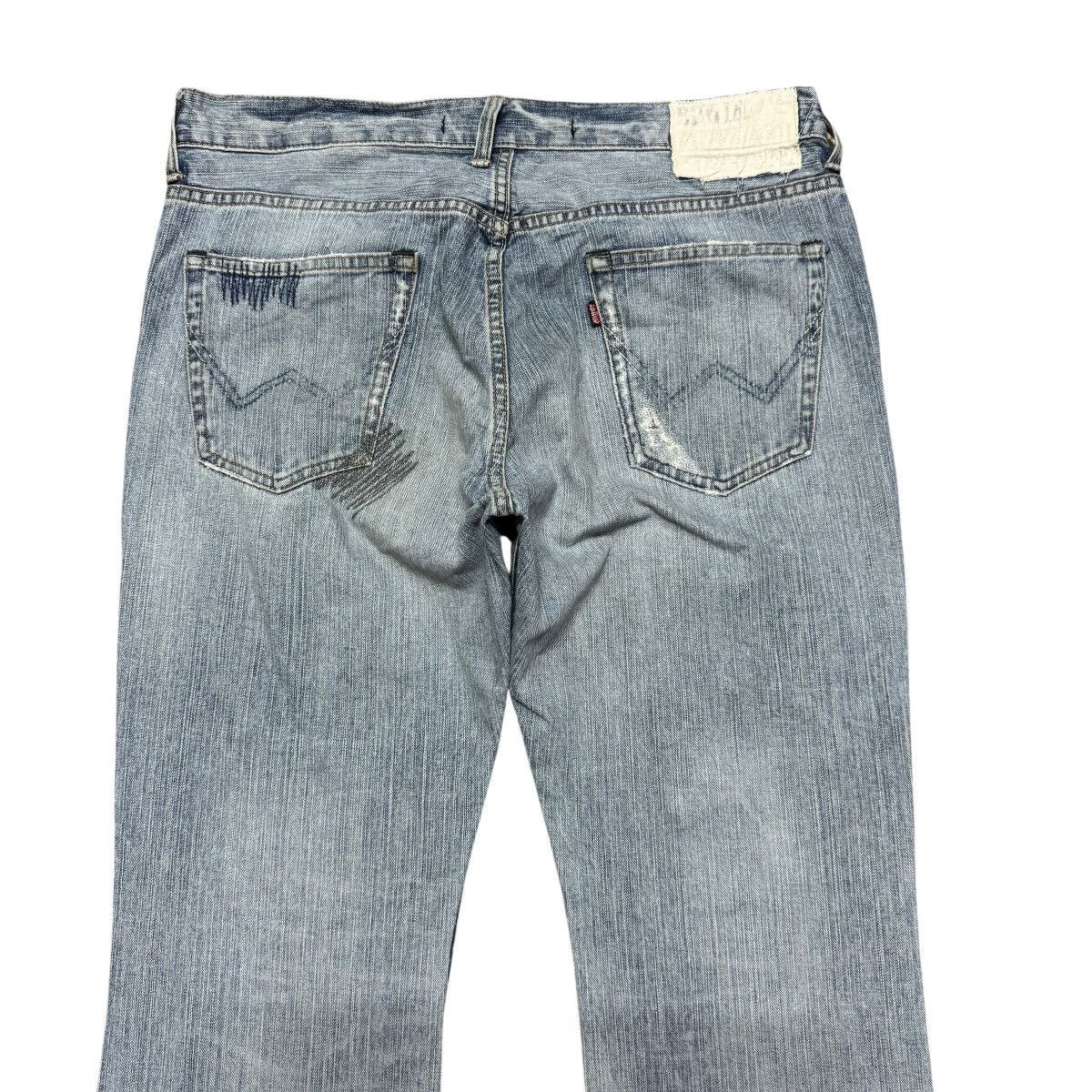 Edwin Exclusive Vintage Model Edwin 401XV Flare Jeans Patchwork Size US 36 / EU 52 - 11 Thumbnail